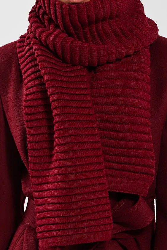 Adult Ribbed Scarf