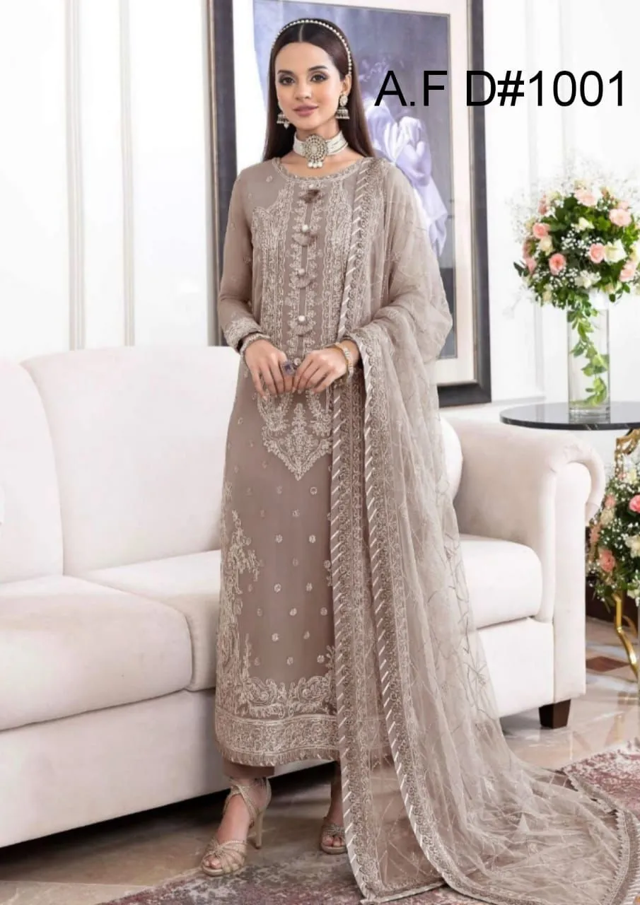 Asim Jofa Chiffon Suit