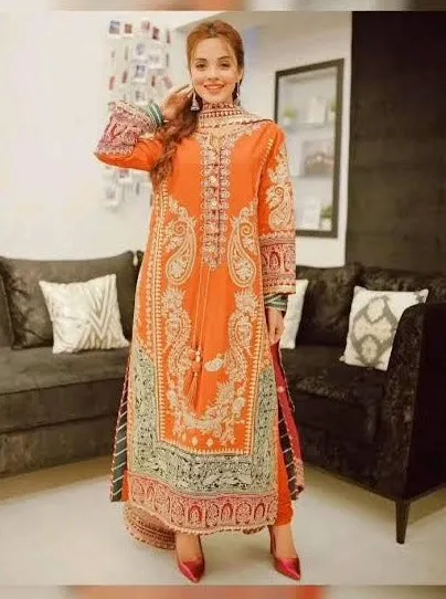 Asim Jofa Chiffon Suit