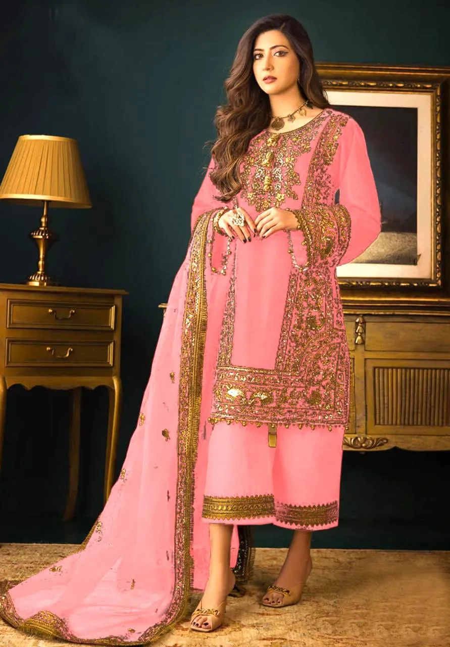 Asim Jofa Organza Suit