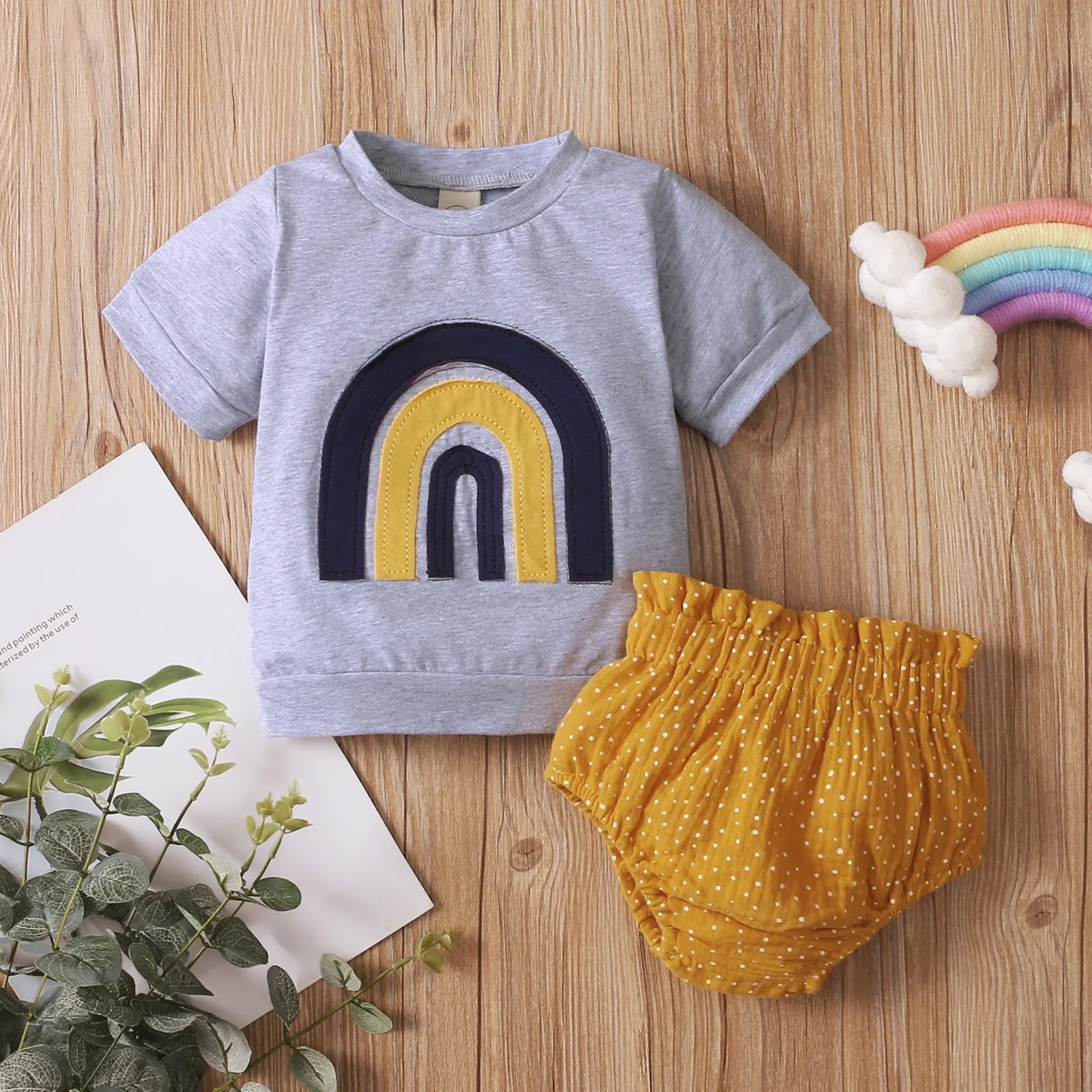 Baby Cute Rainbow Suit