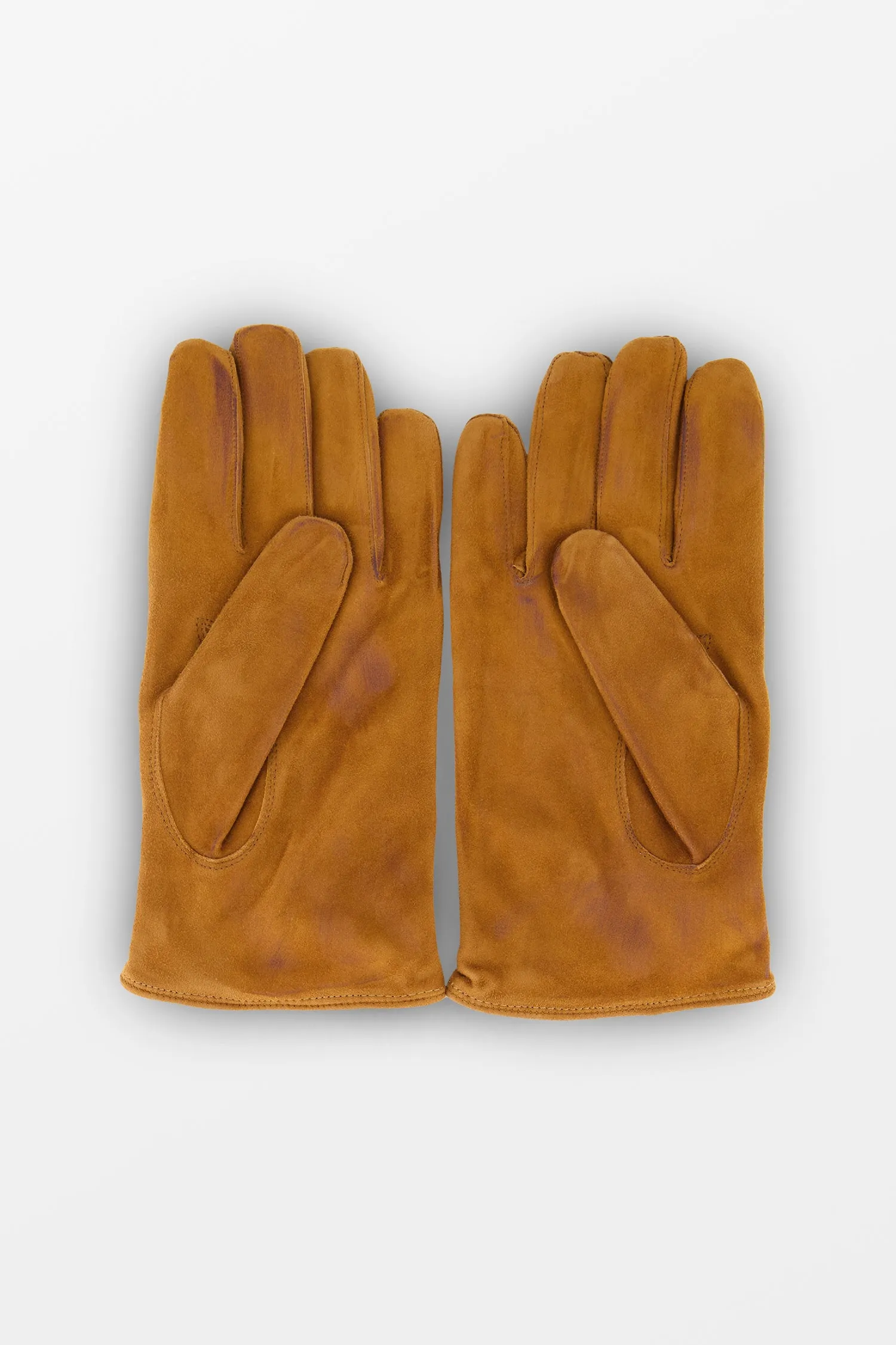 Barba Napoli Brown Leather Gloves