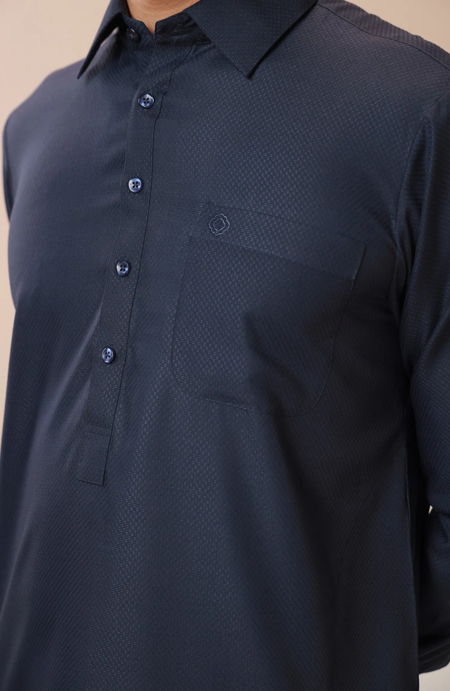 Basic Shirt Collar Shalwar Suit