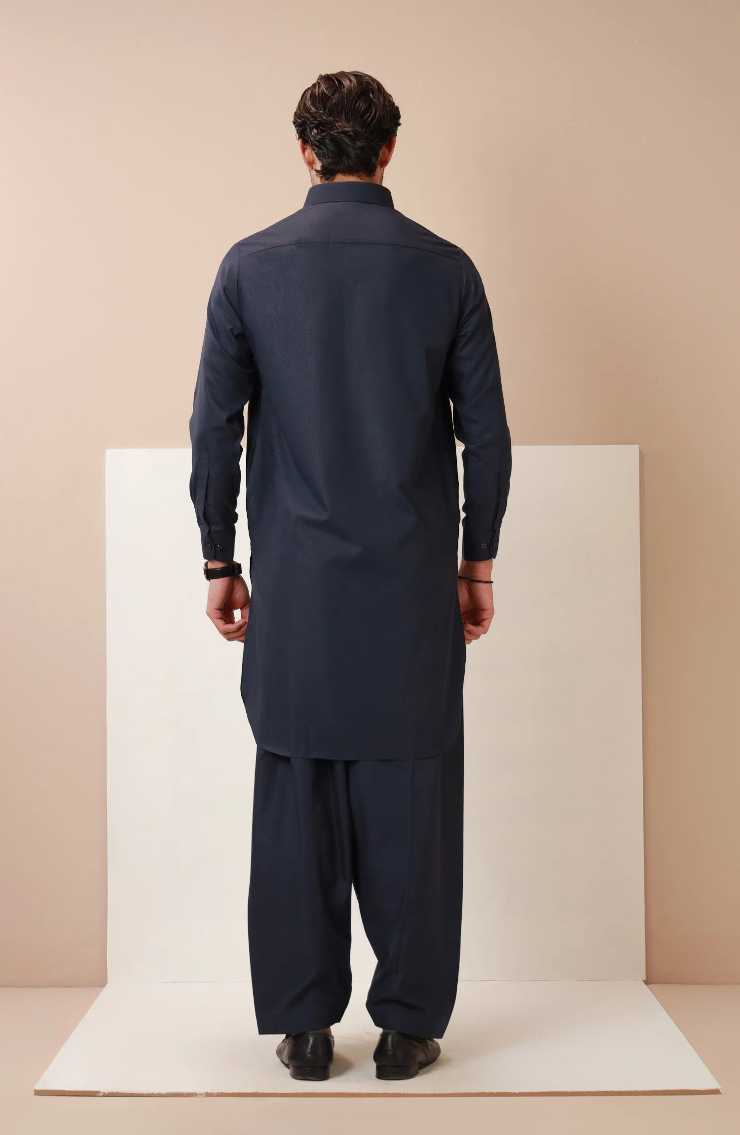 Basic Shirt Collar Shalwar Suit