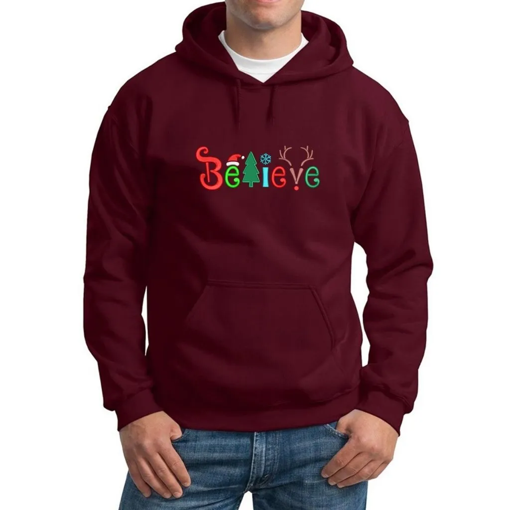 Believe Embroidered Sweatshirt