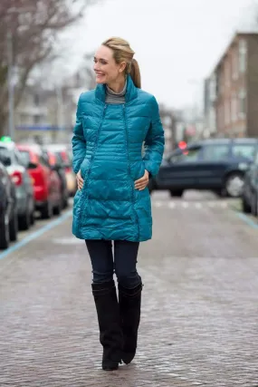 Bella 3-In-1 Down-Filled Maternity Jacket Teal