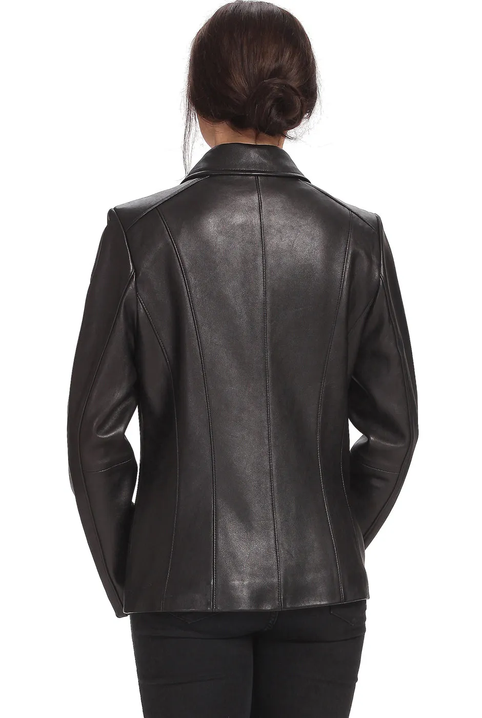 BGSD Women Miranda Lambskin Leather Jacket