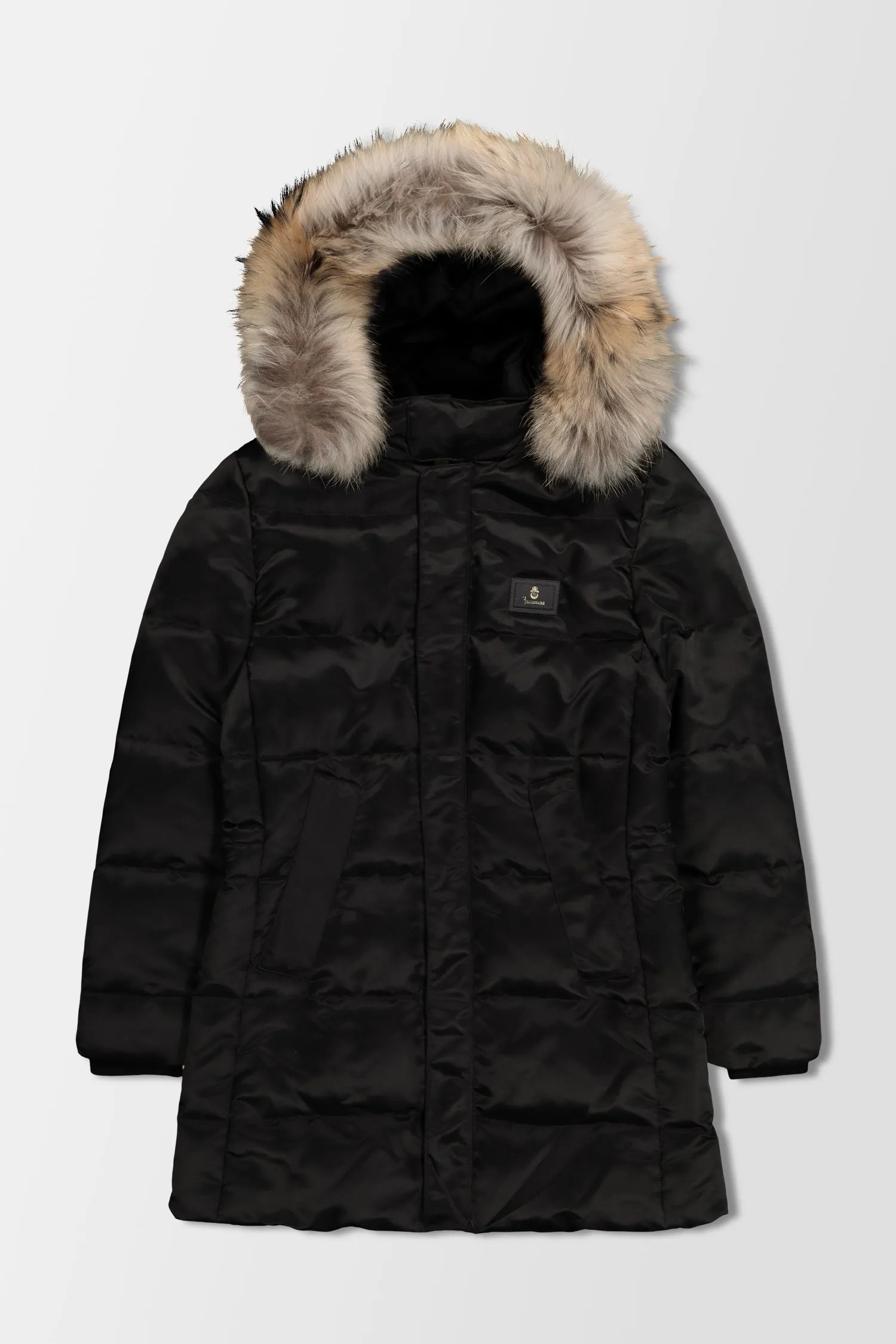 Billionaire Black Long Down Jacket