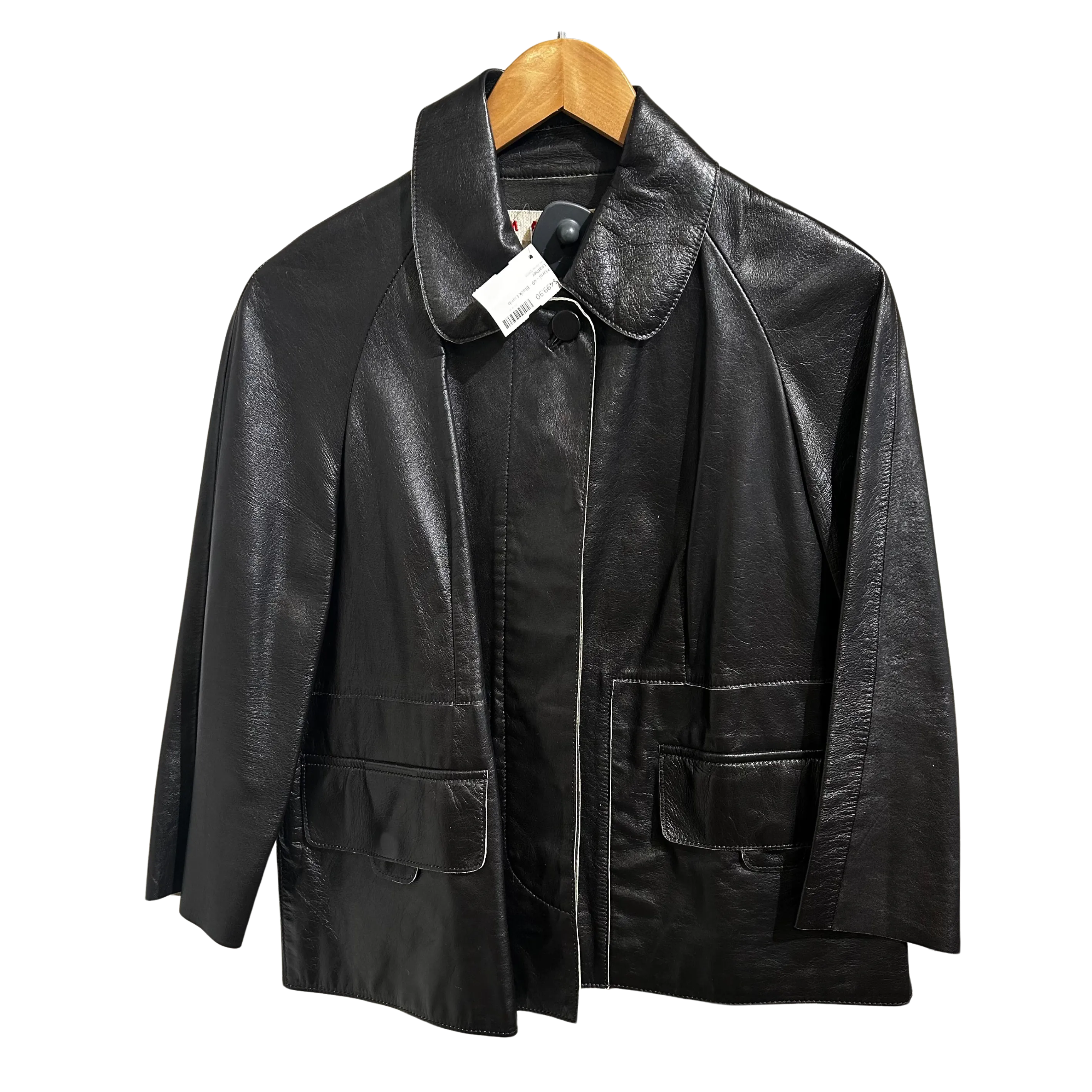 Black Lamb Leather Jacket