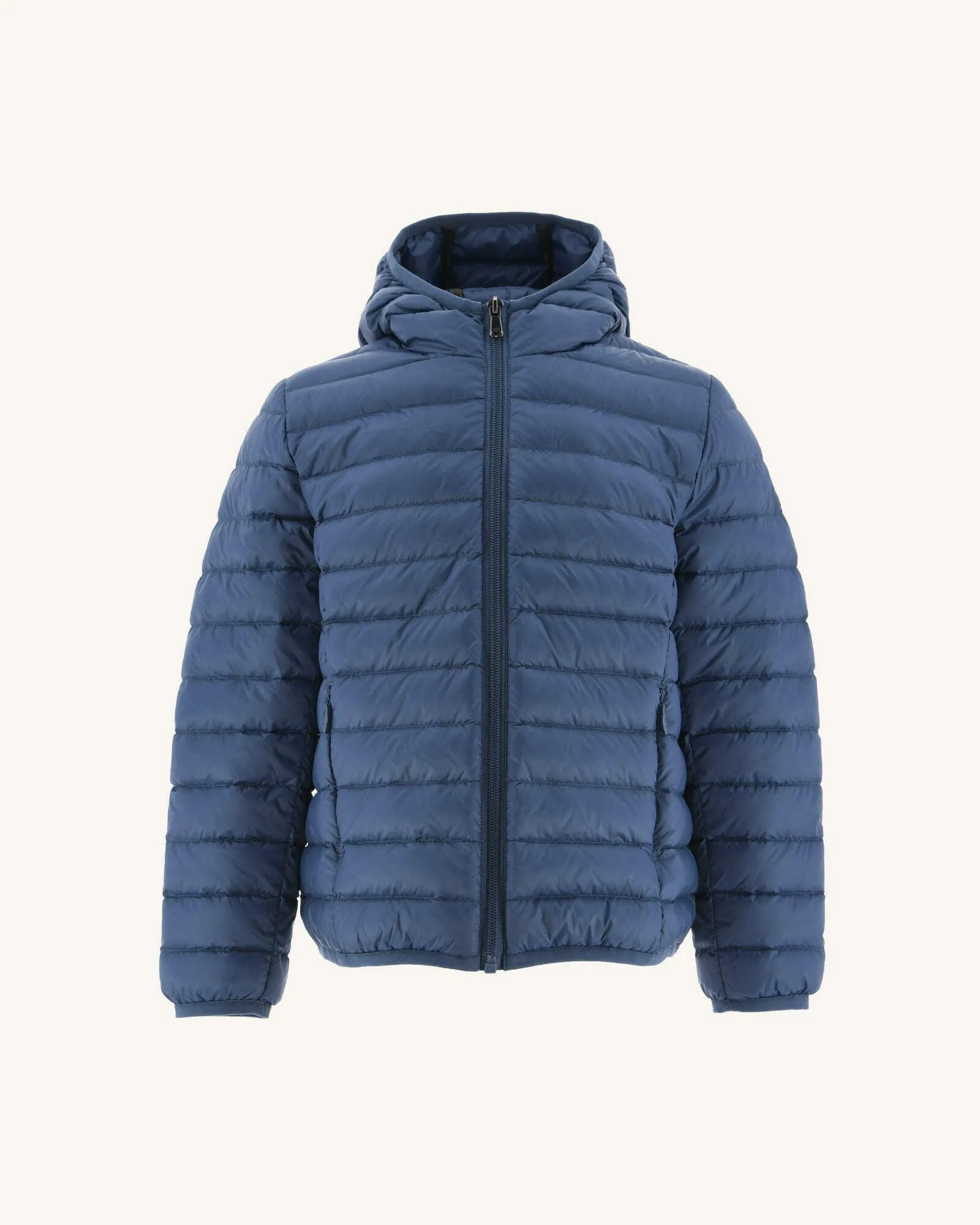 Blue jeans Hooded down jacket Hugo