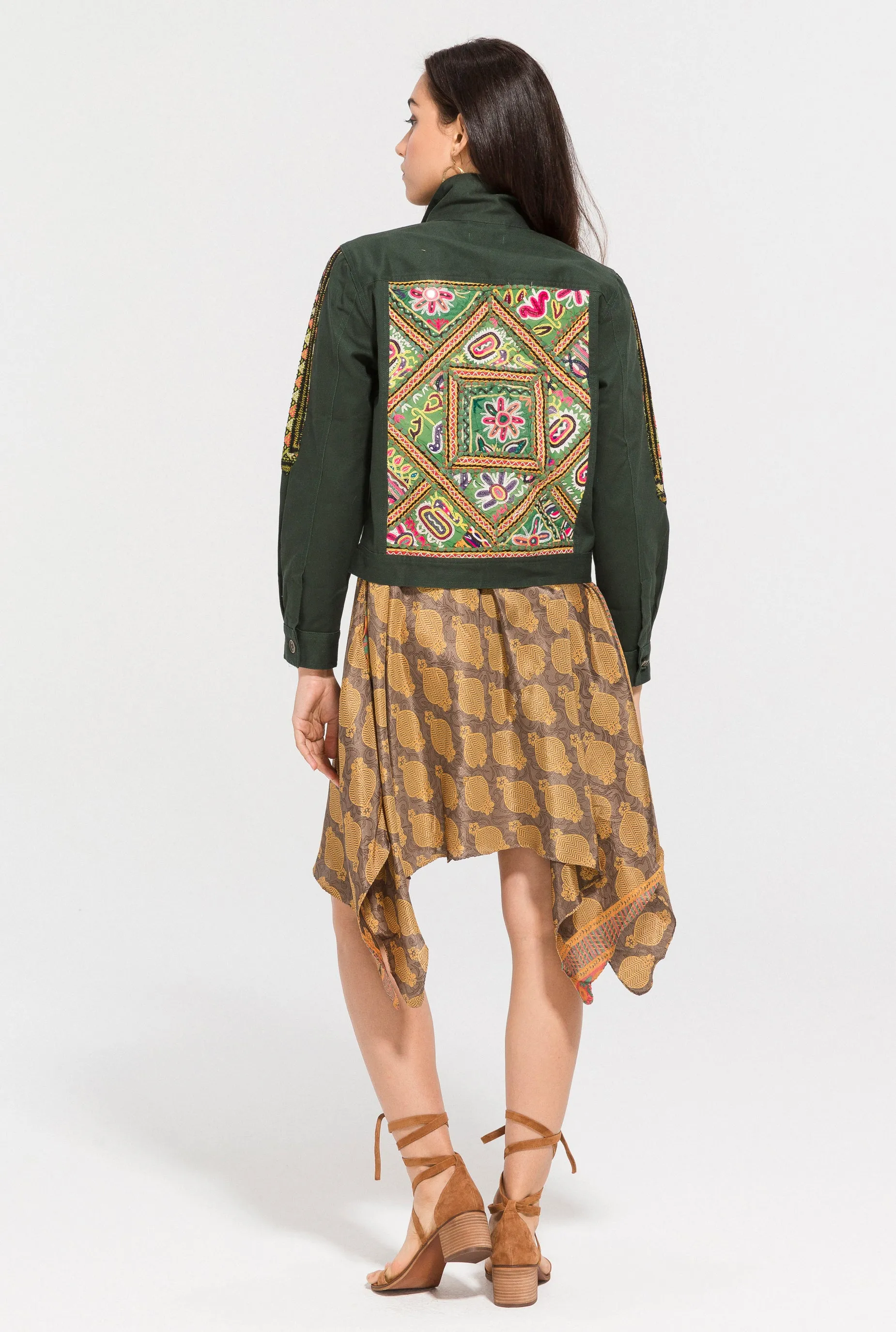 Boho Rogue Jacket Green