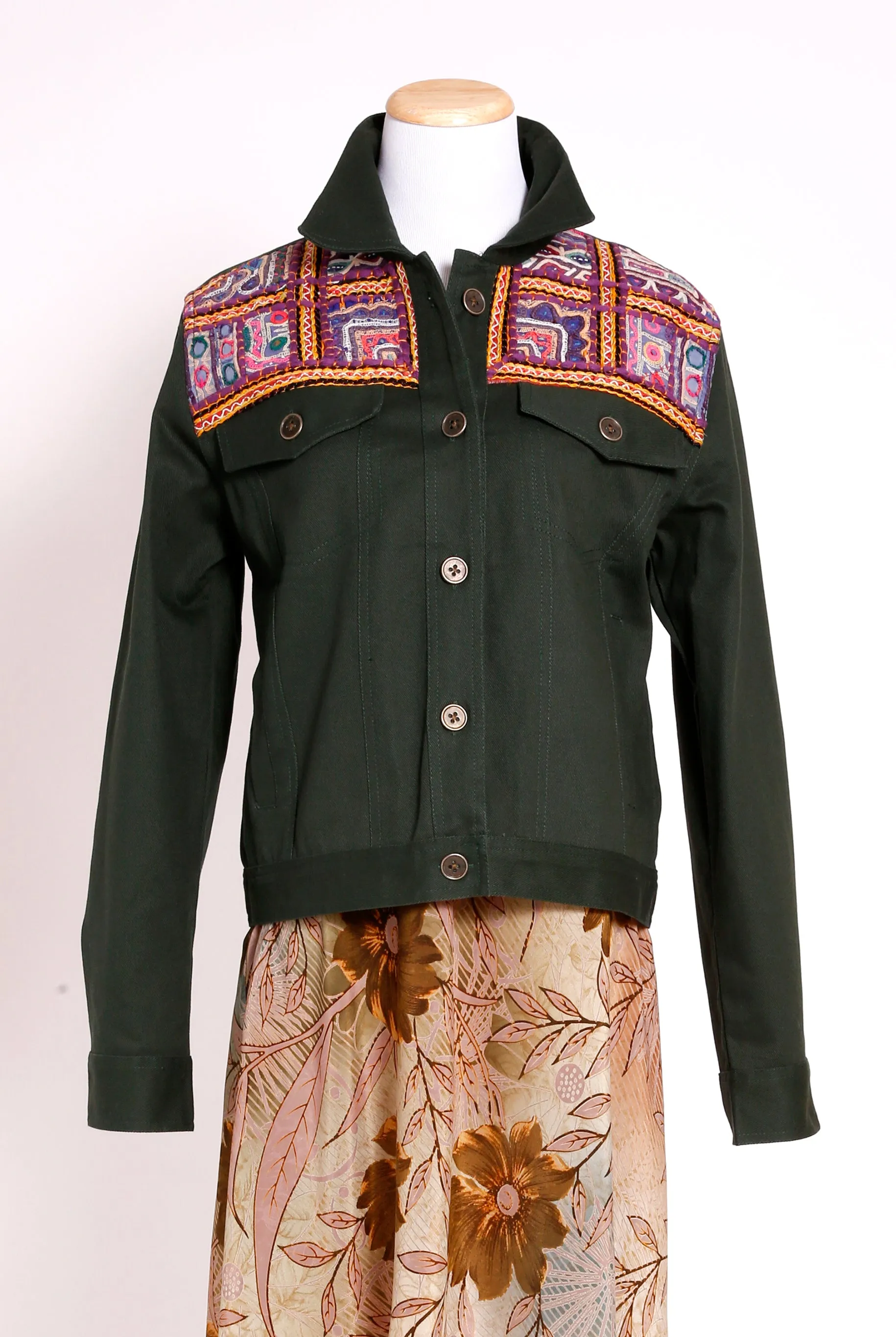 Boho Rogue Jacket Green