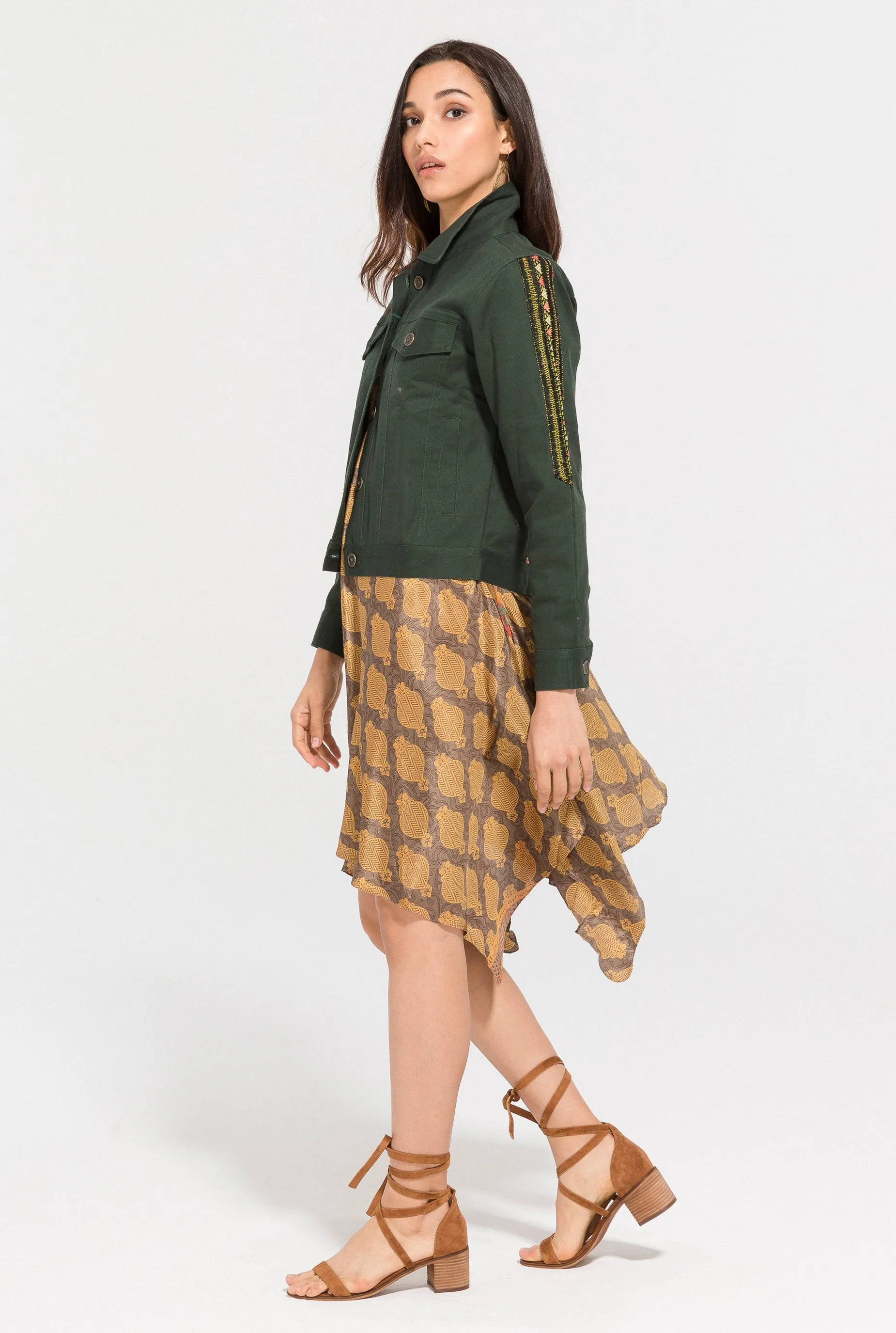 Boho Rogue Jacket Green