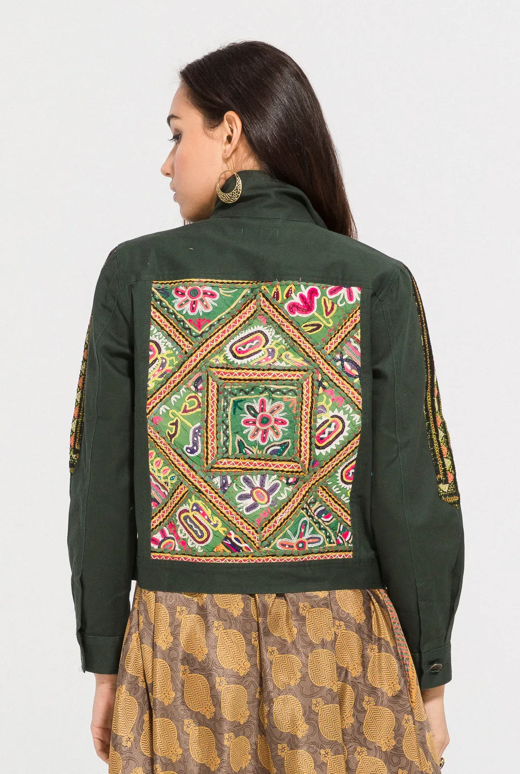 Boho Rogue Jacket Green