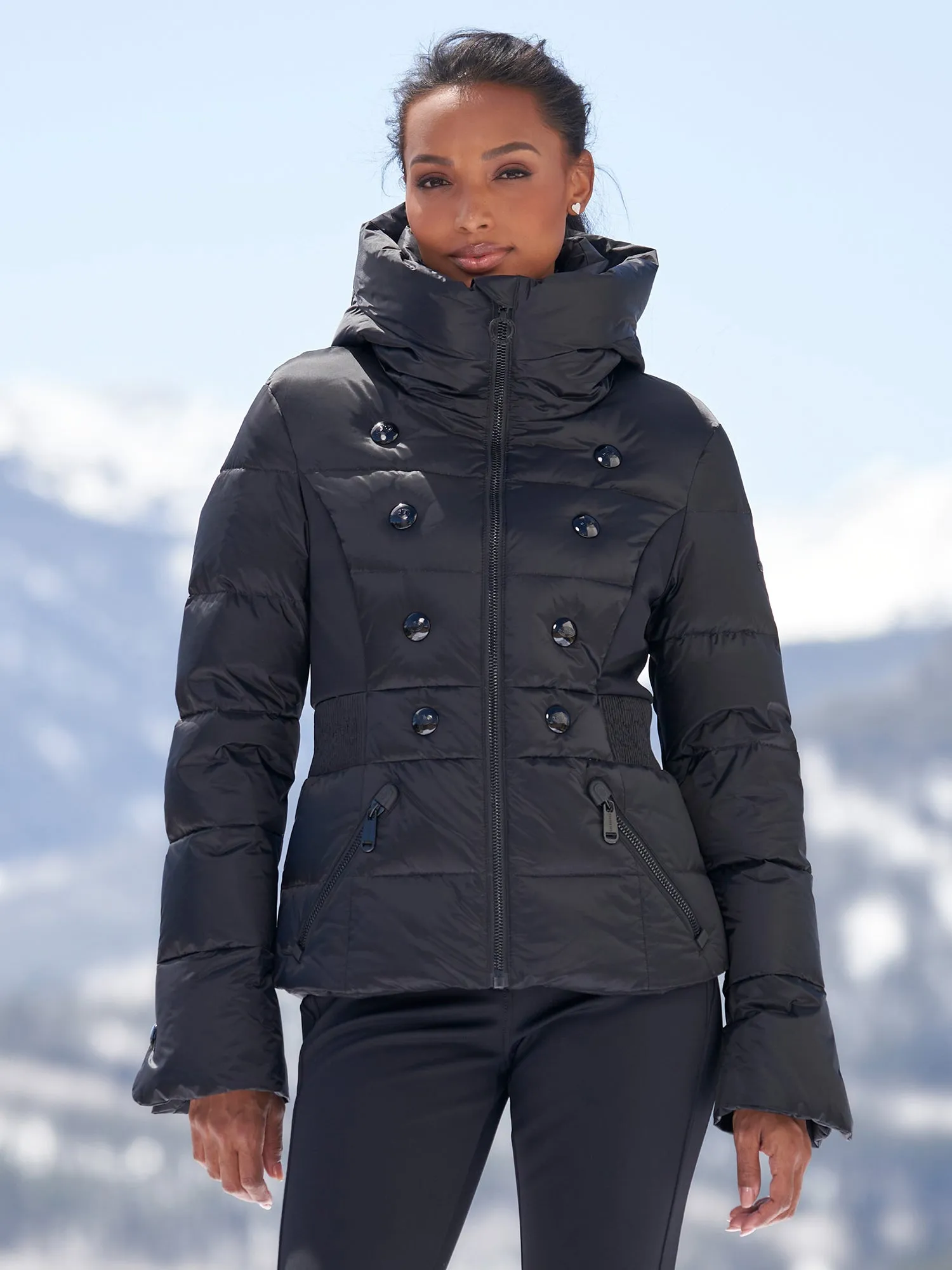 Bouton Down Ski Jacket