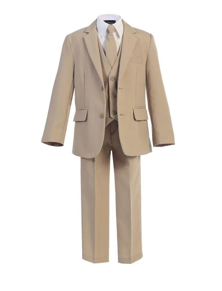 Boys Khaki Suit (Classic Slim)