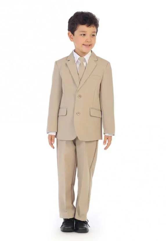 Boys Khaki Suit (Classic Slim)