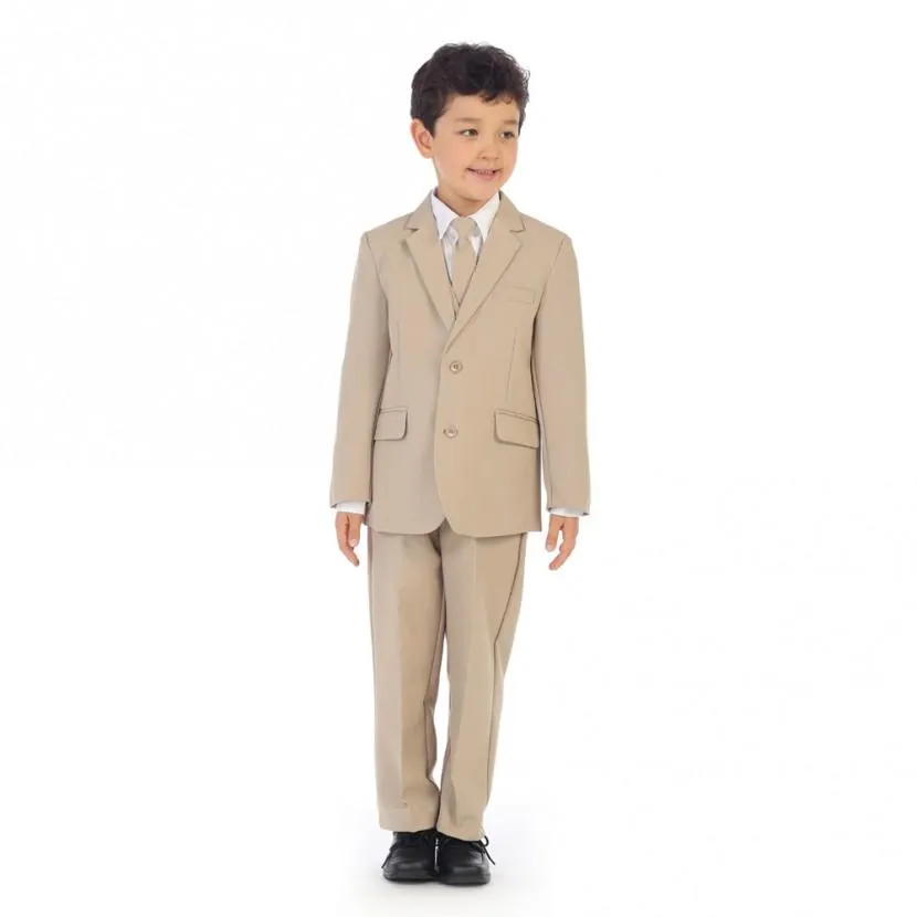 Boys Khaki Suit (Classic Slim)