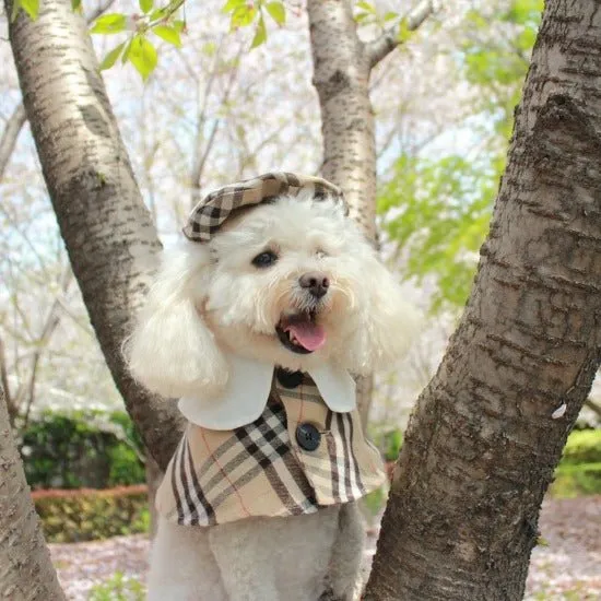 British Style Coat & Beret