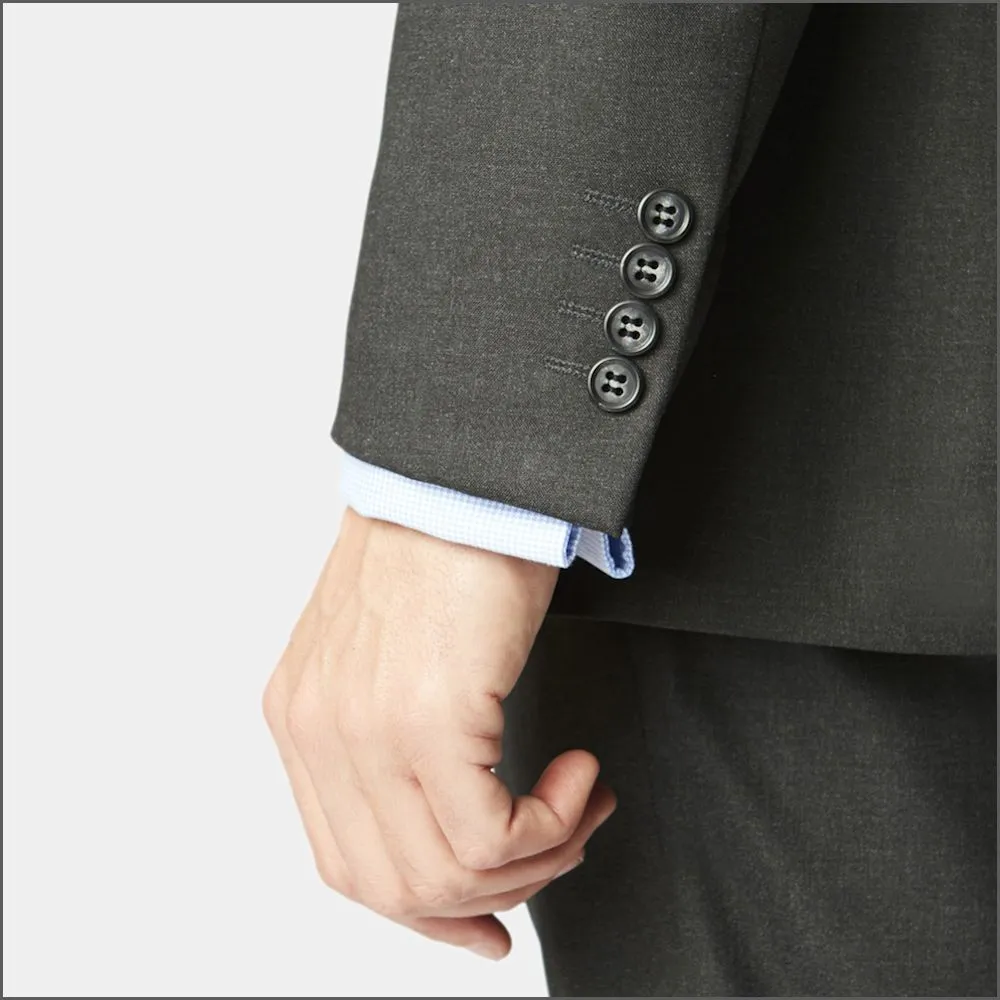 Brook Taverner Dijon Charcoal Suit<><>