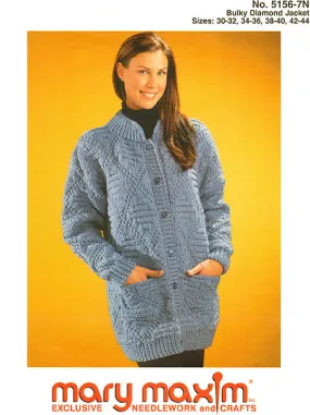 Bulky Diamond Jacket Pattern