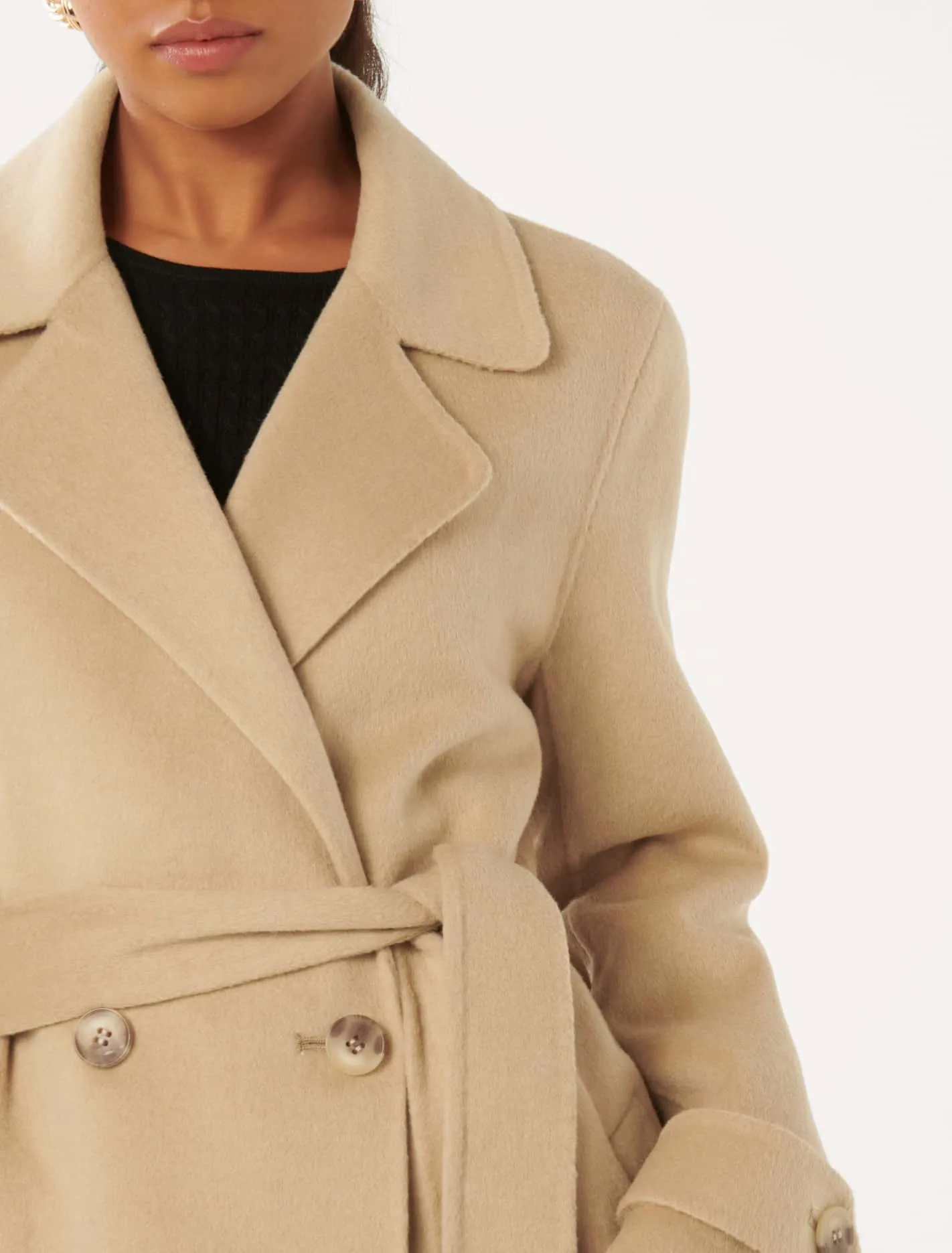 Carter Petite Felled Seam Coat