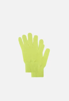 Cashmere Blend Gloves / Citronella