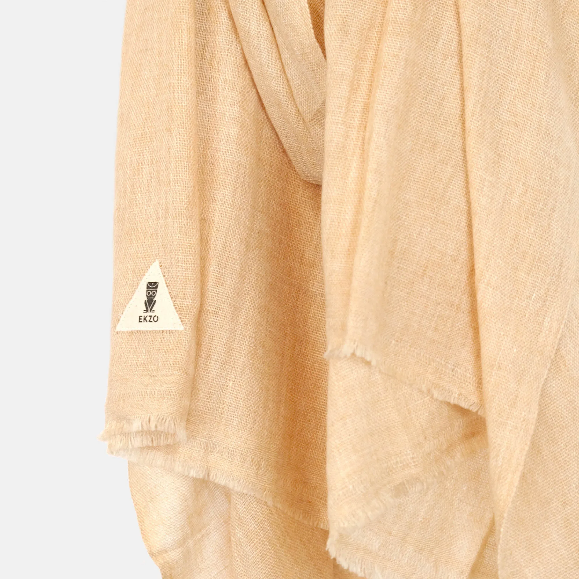 Cashmere Scarf - Caramel