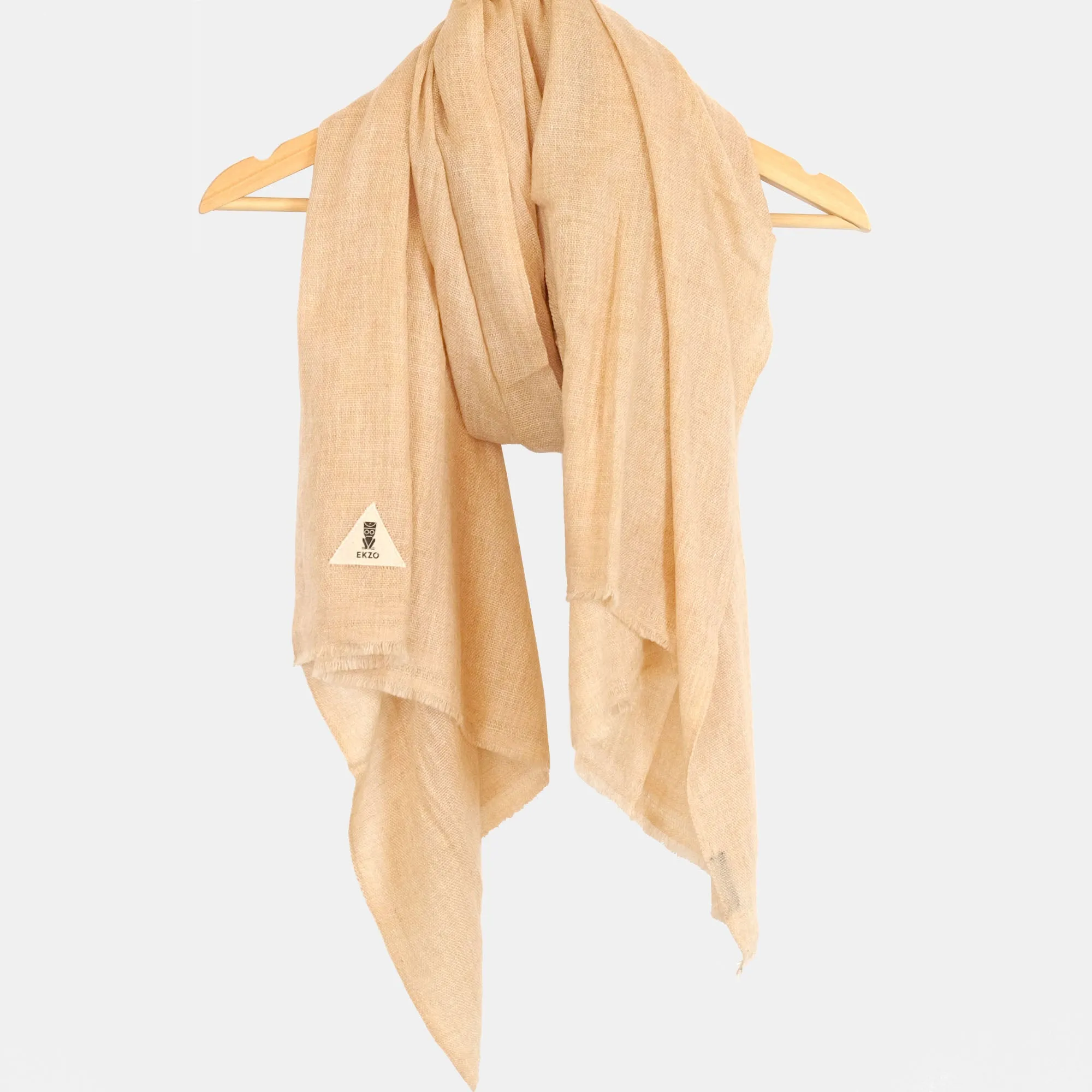 Cashmere Scarf - Caramel