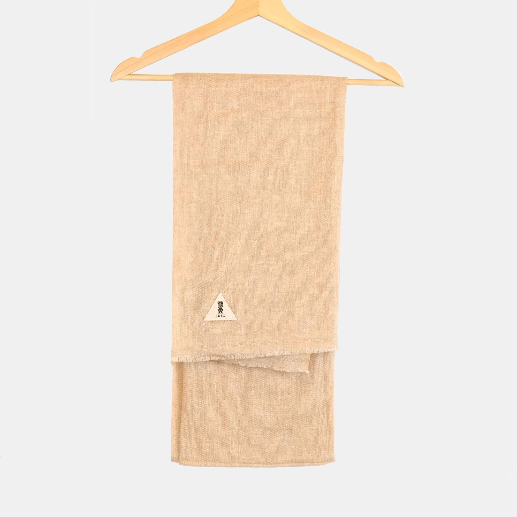 Cashmere Scarf - Caramel