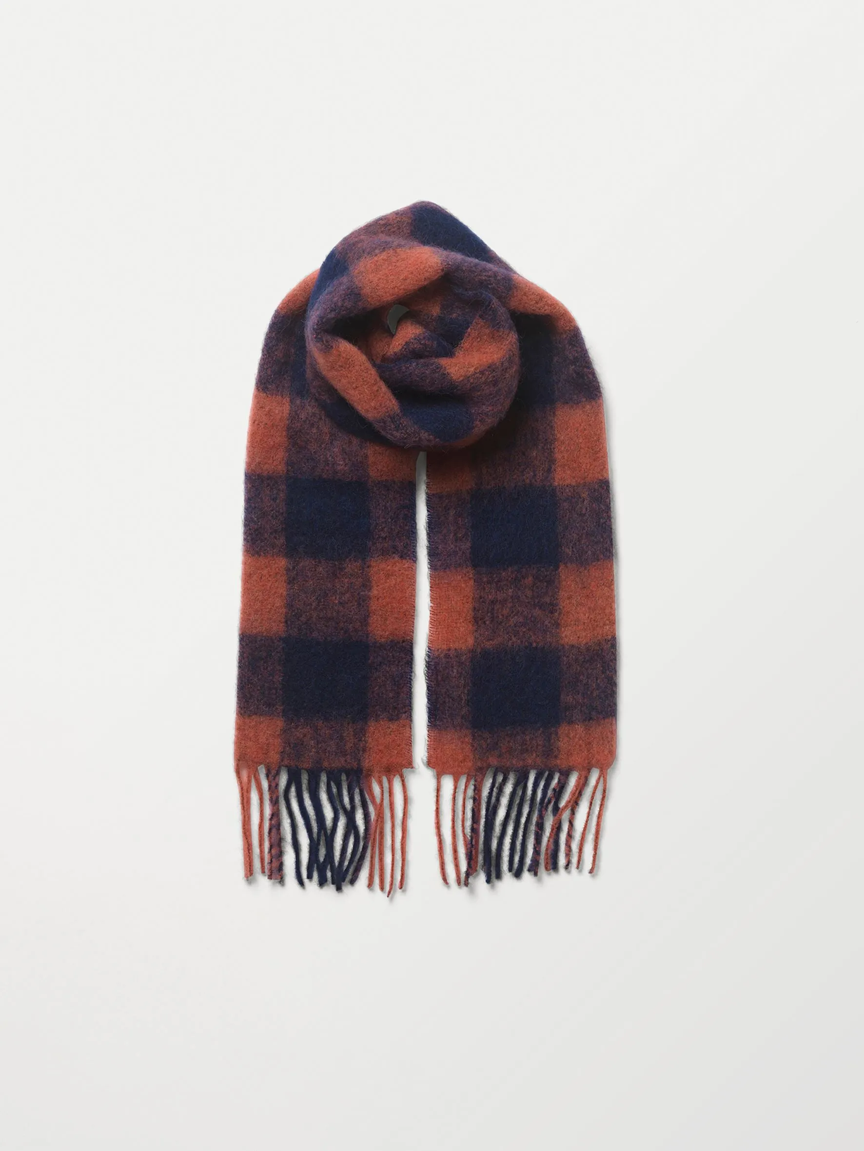 Check Mincho Scarf