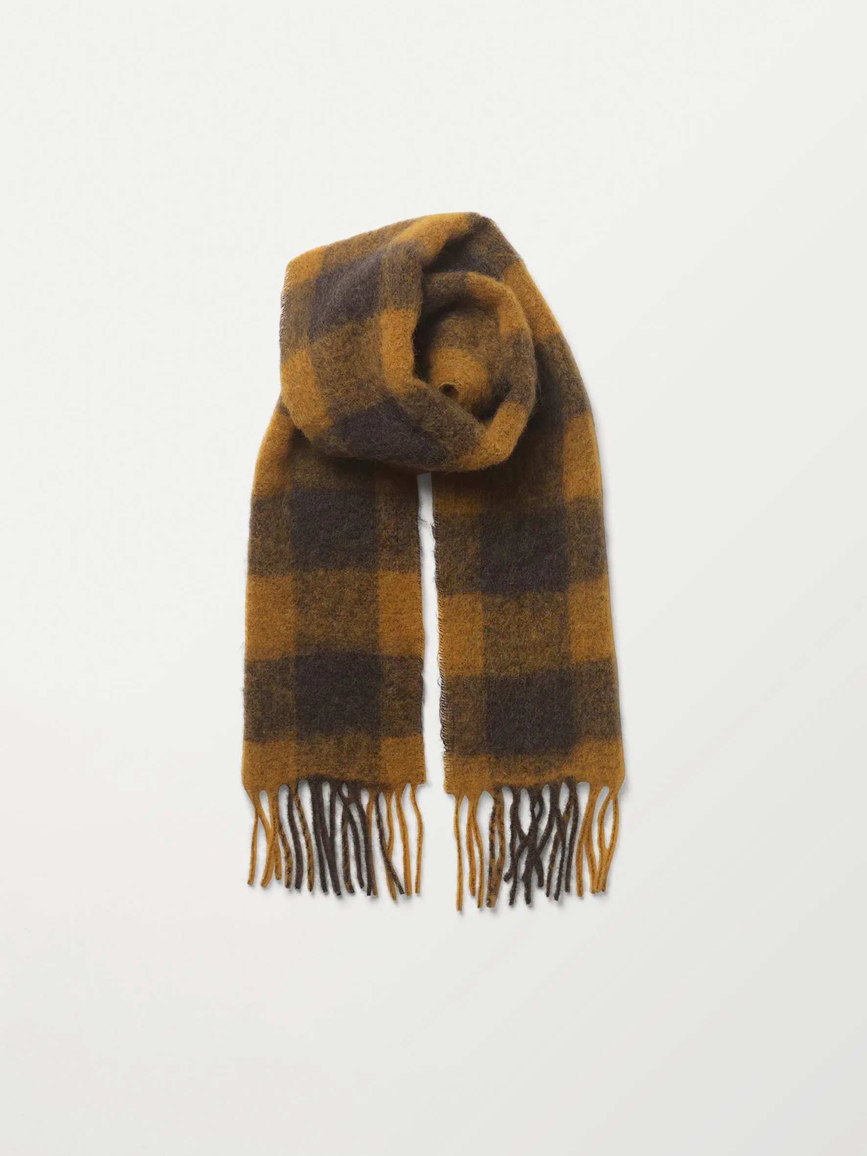 Check Mincho Scarf