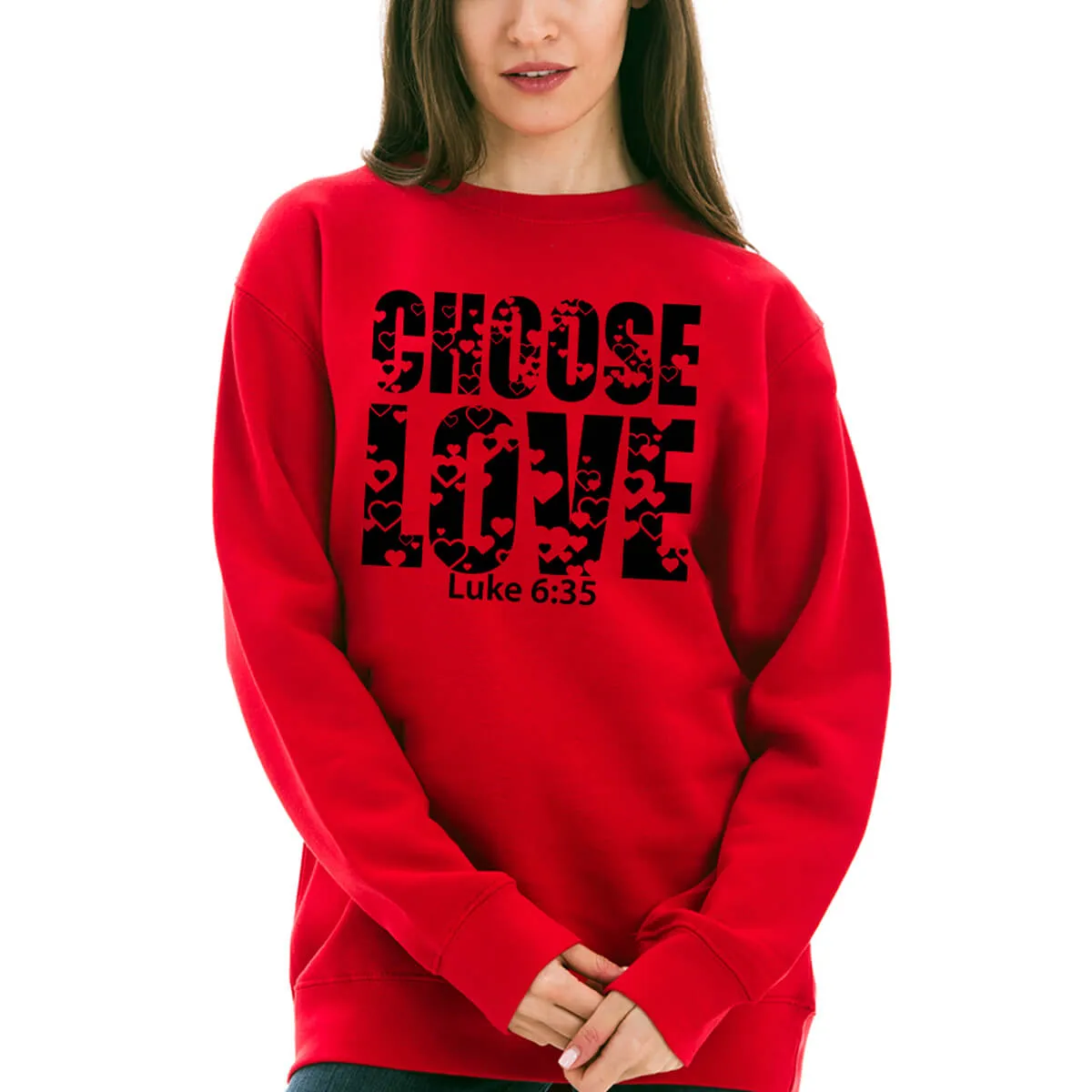 Choose Love Crewneck Sweatshirt