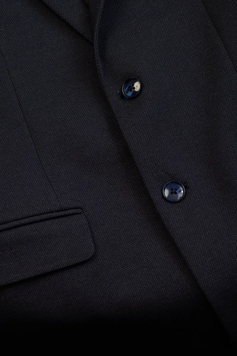 Classic Cut Navy Suit Blazer