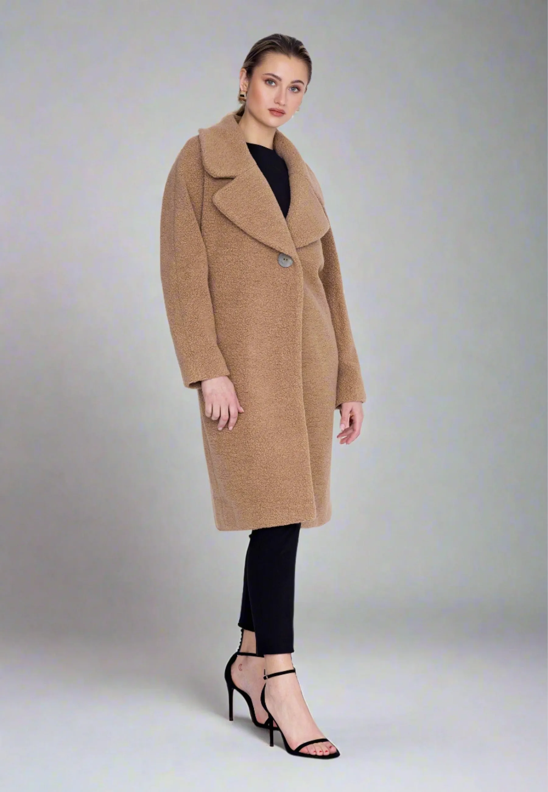 Coat Joan in camel