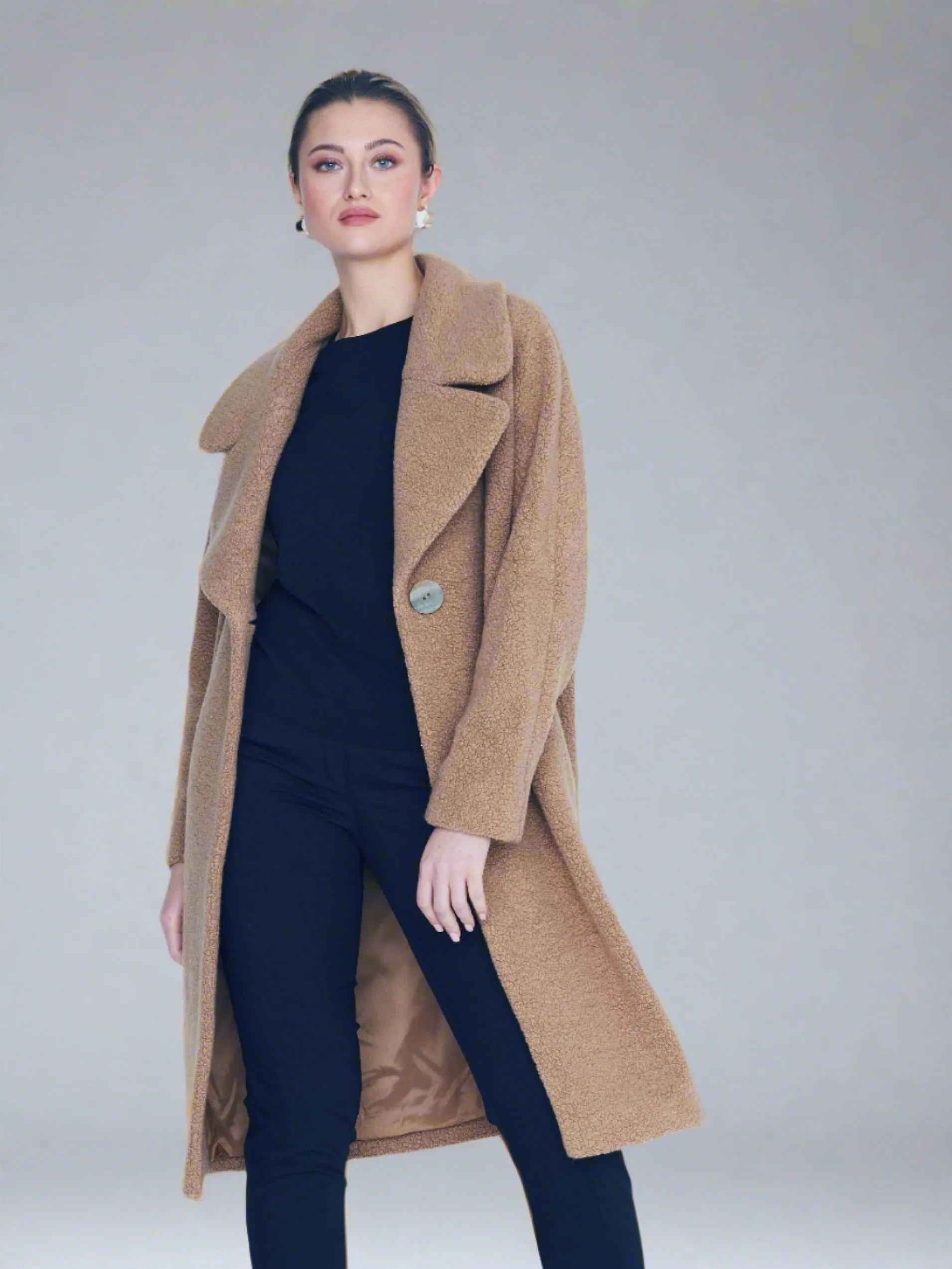 Coat Joan in camel