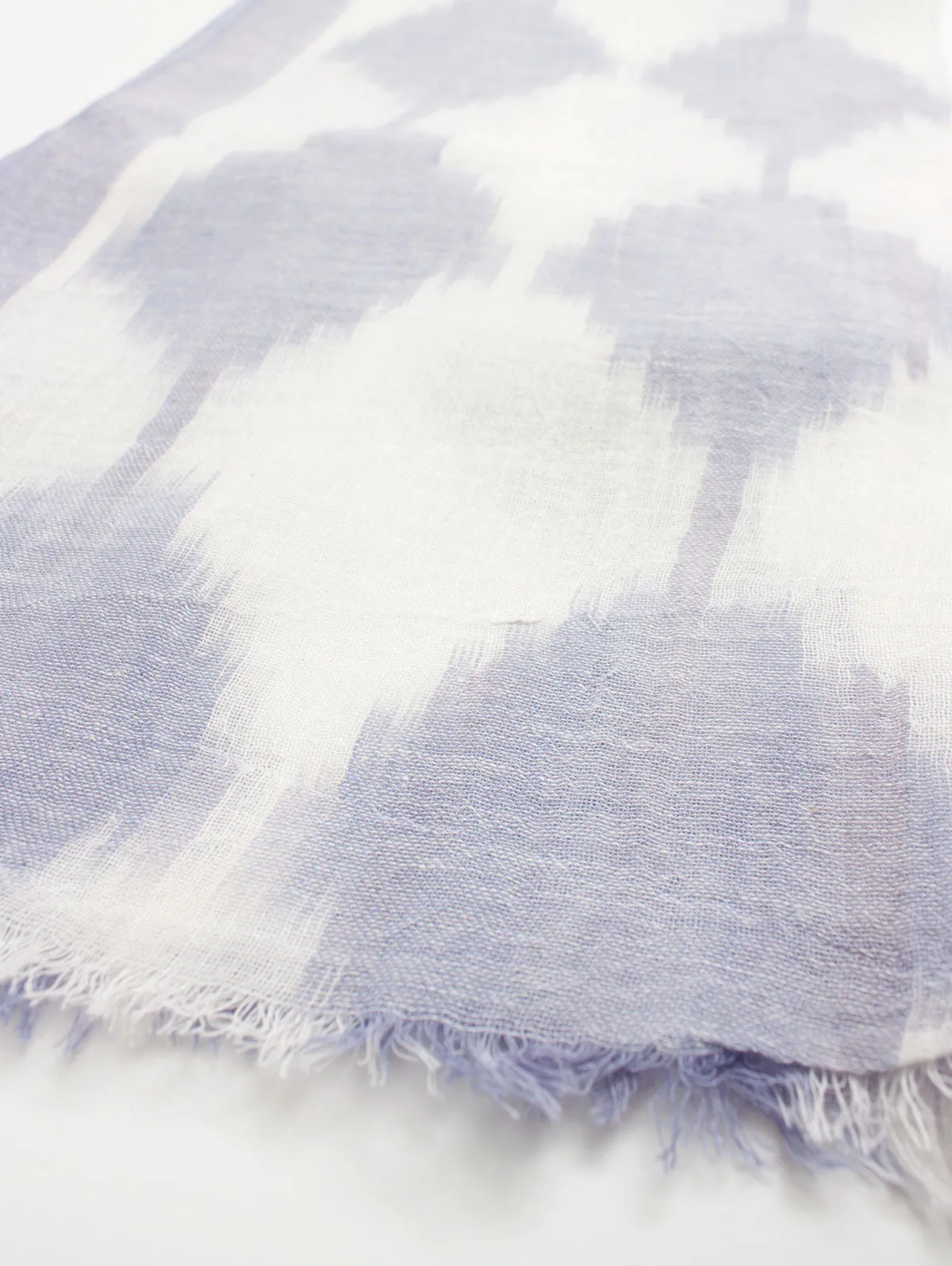 Diamond Ikat Scarf, Lilac