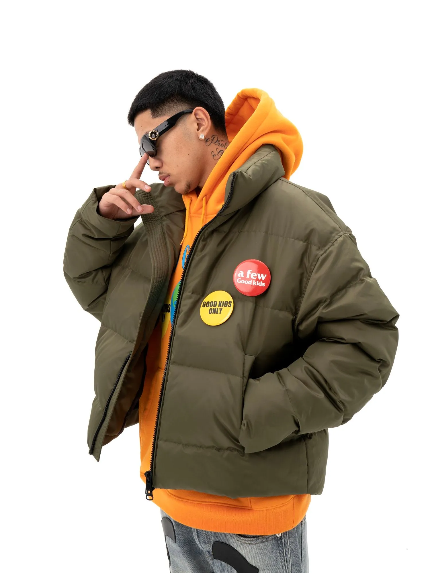 DONCARE "Nylon Puffer Down jacket" - AFGK