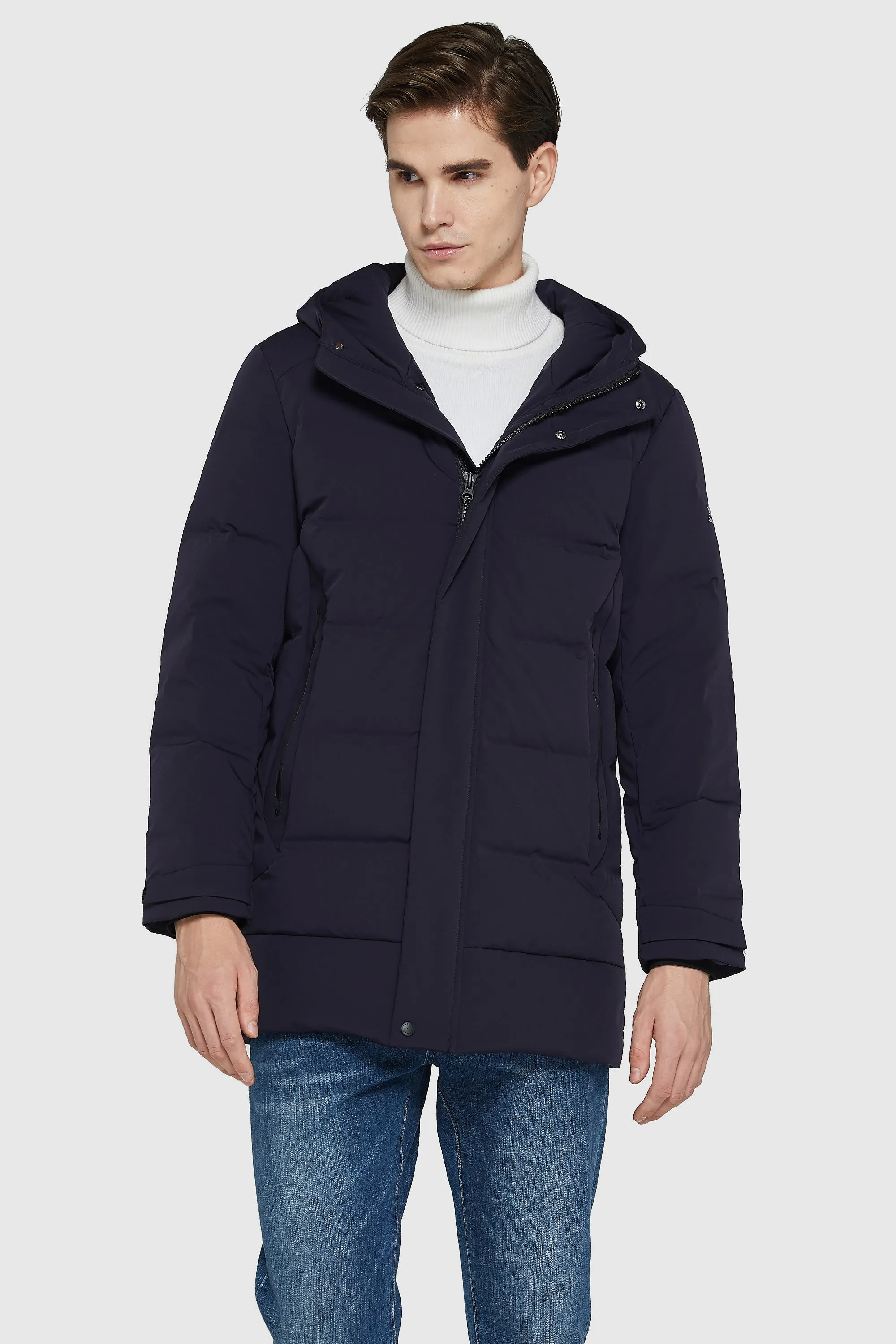 Double Snap Thickened Down Jacket