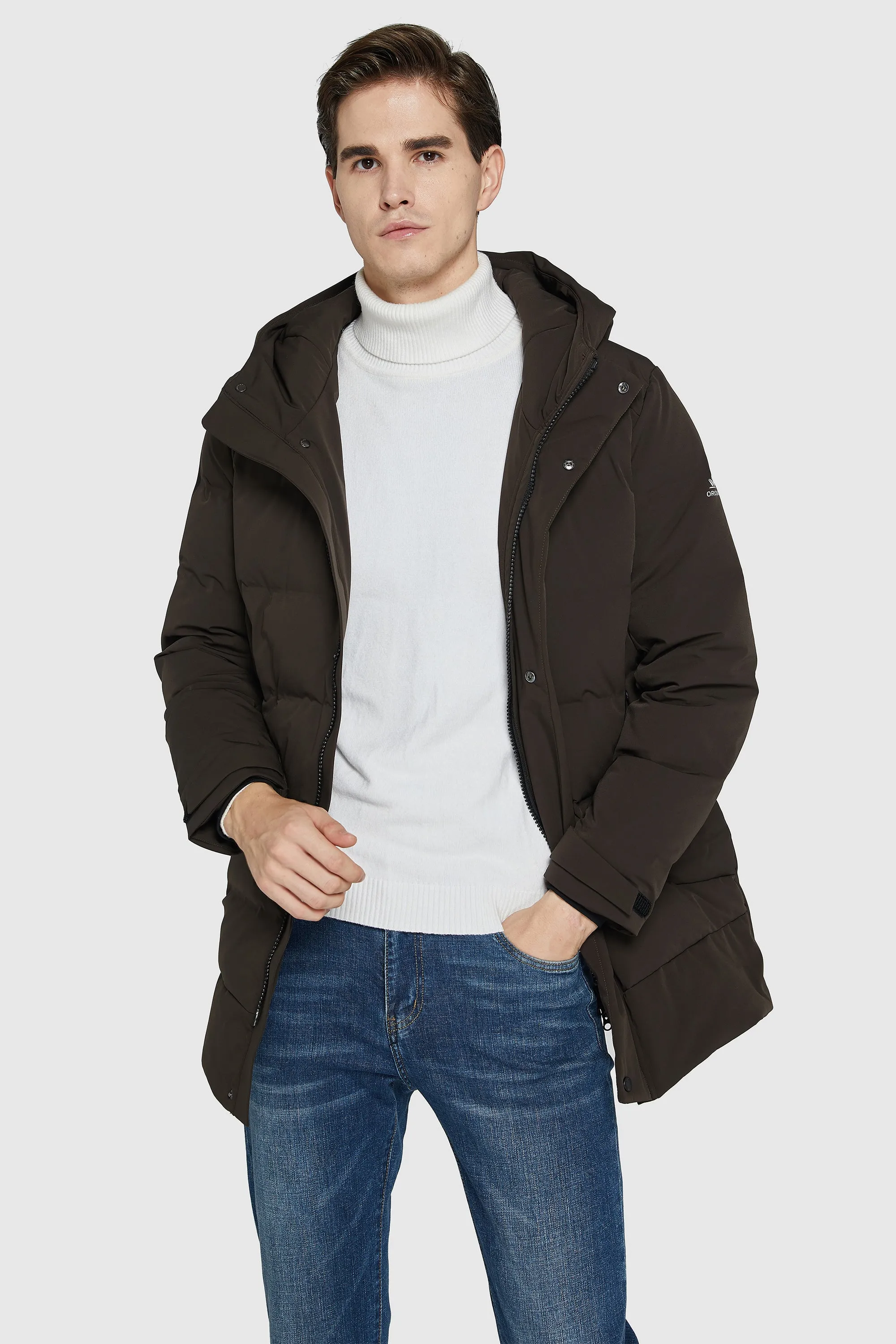 Double Snap Thickened Down Jacket