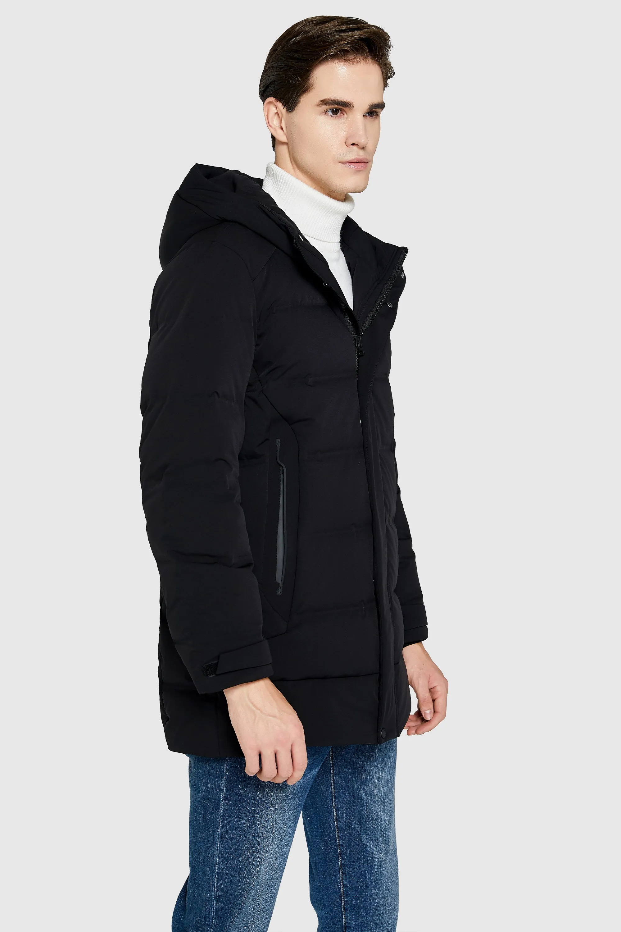 Double Snap Thickened Down Jacket