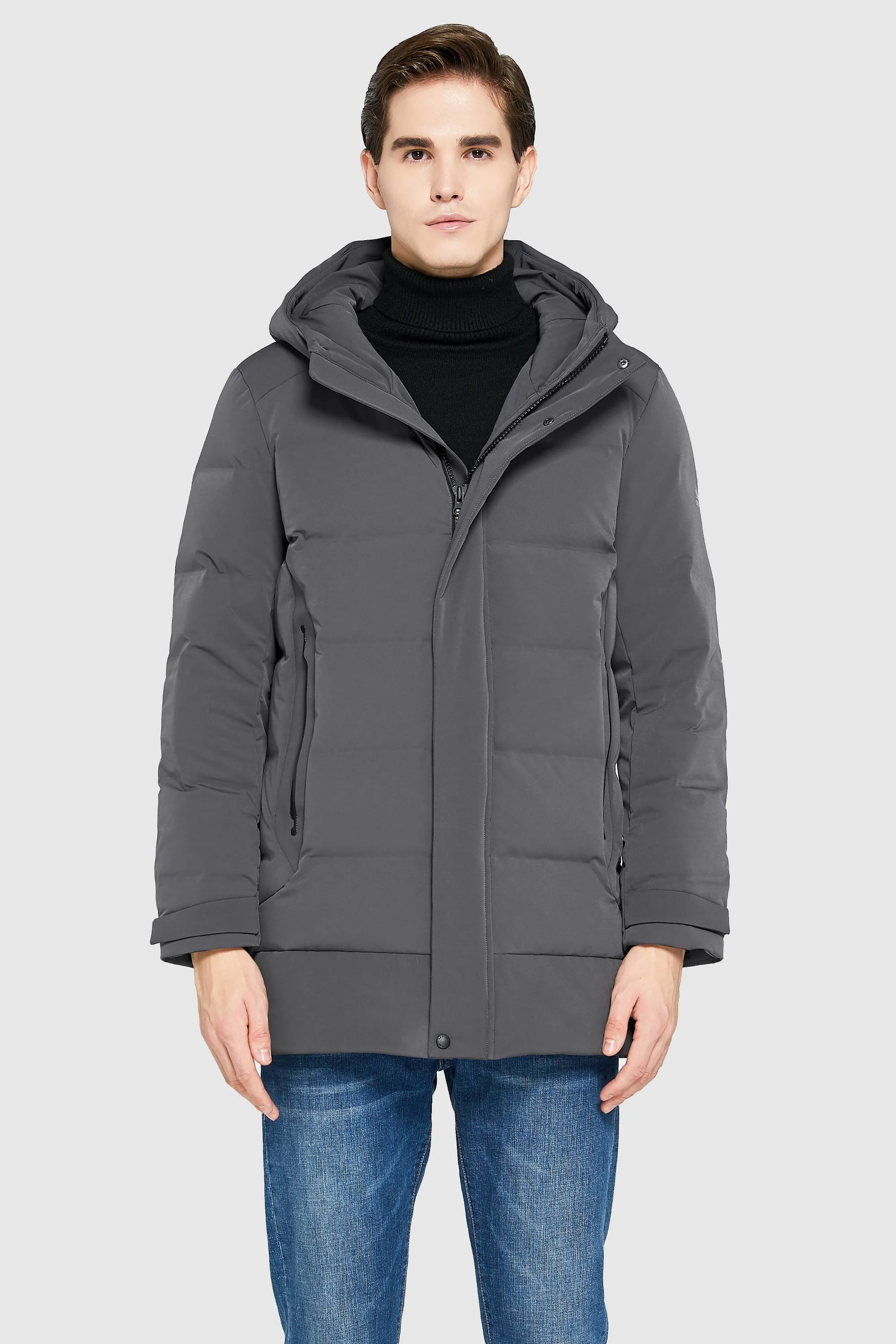 Double Snap Thickened Down Jacket