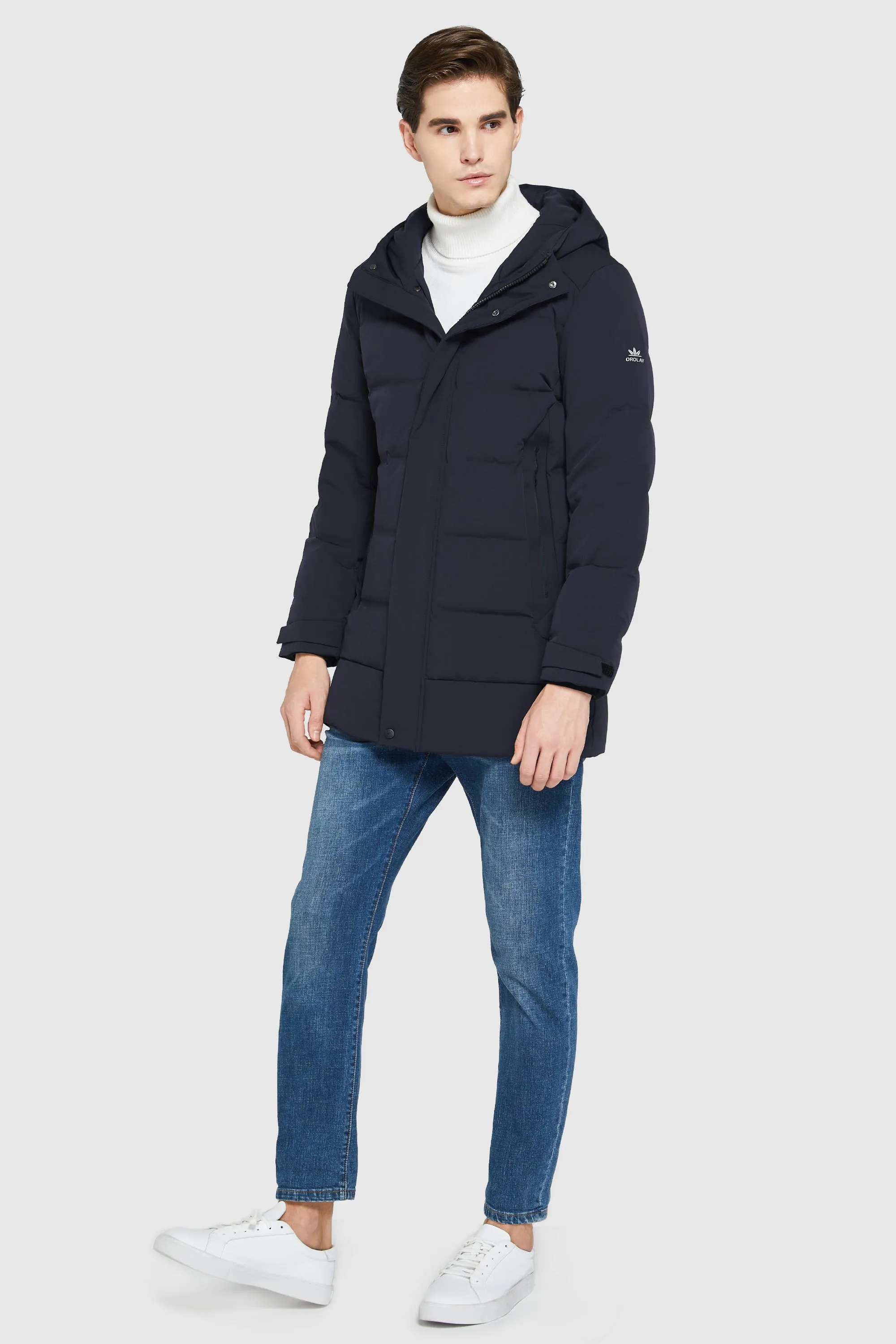 Double Snap Thickened Down Jacket