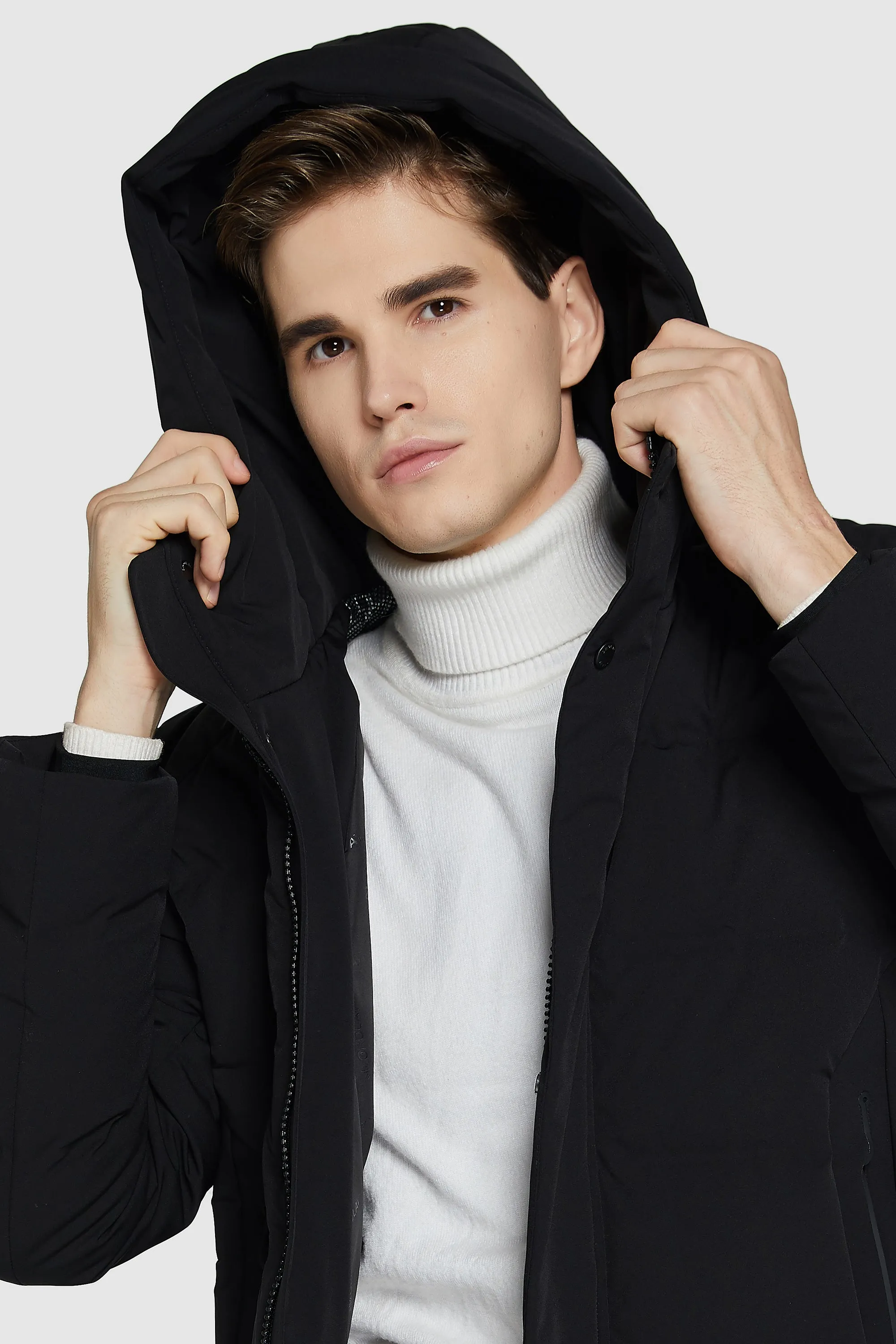 Double Snap Thickened Down Jacket