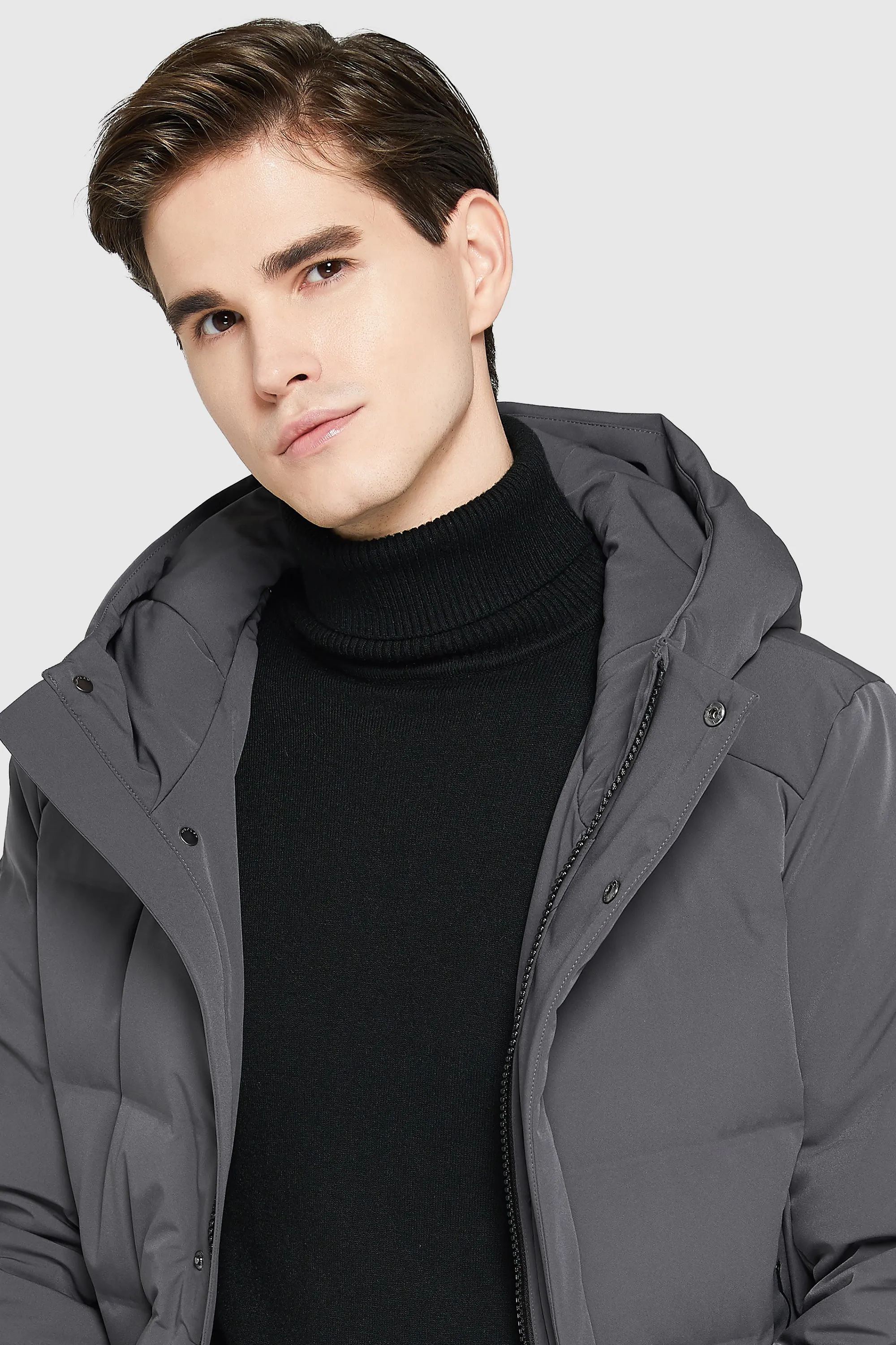 Double Snap Thickened Down Jacket