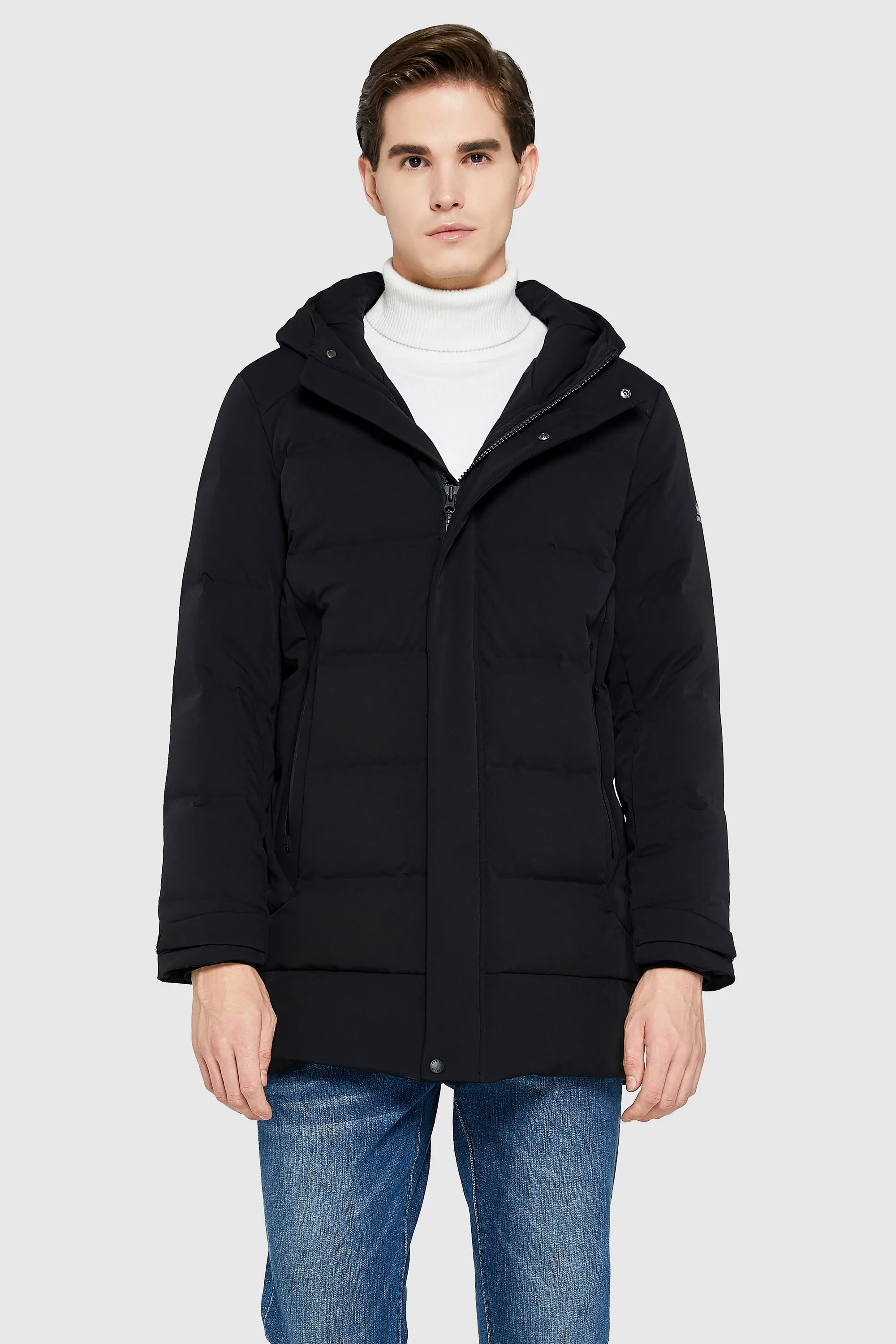 Double Snap Thickened Down Jacket