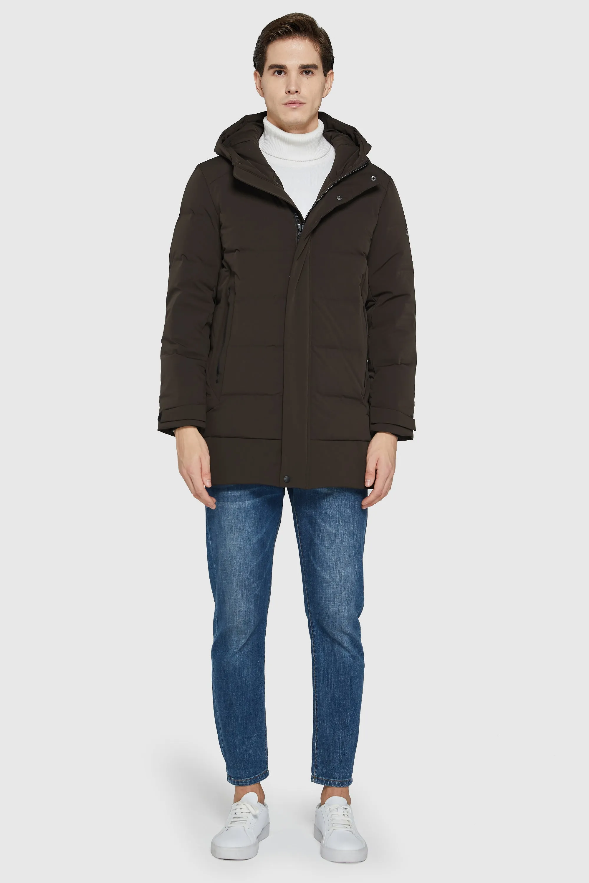 Double Snap Thickened Down Jacket