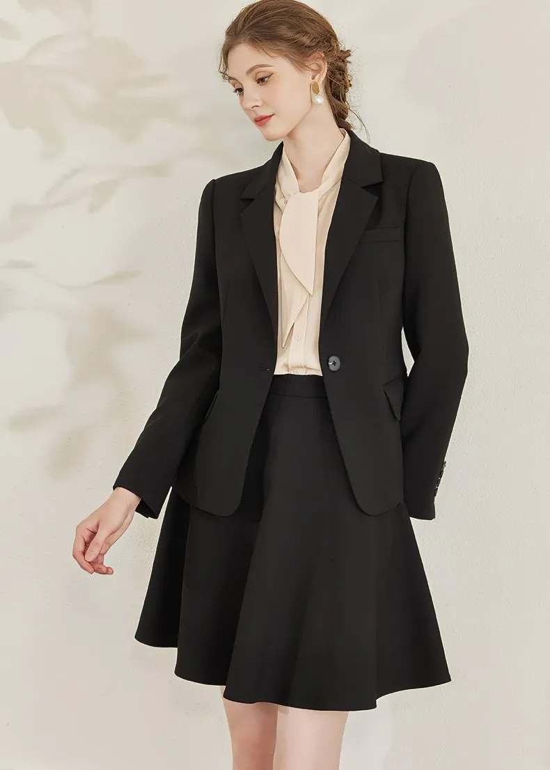 ELEGANT SILHOUETTE JACKETS & SKIRT