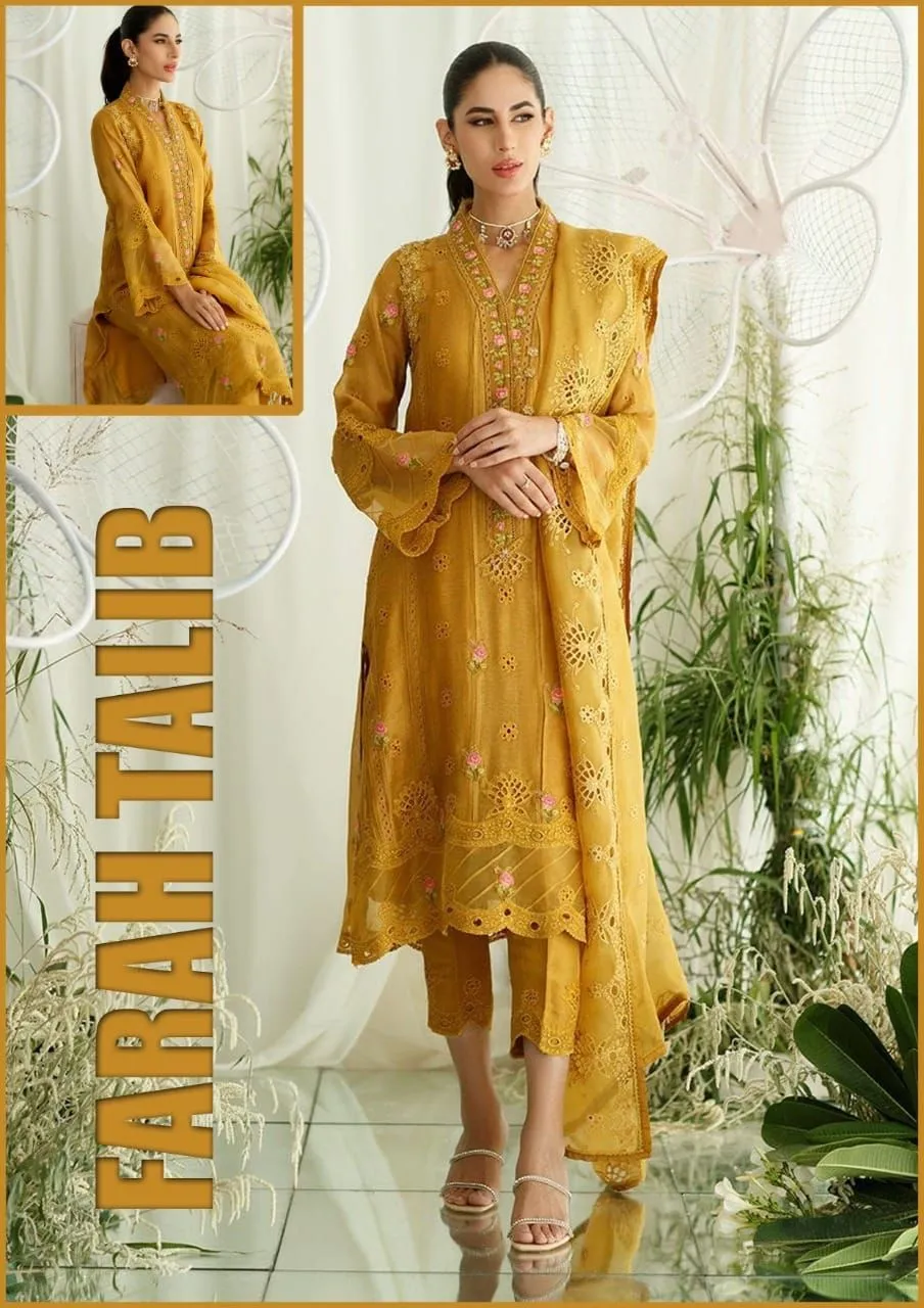 Farah Talib Cotton Suit