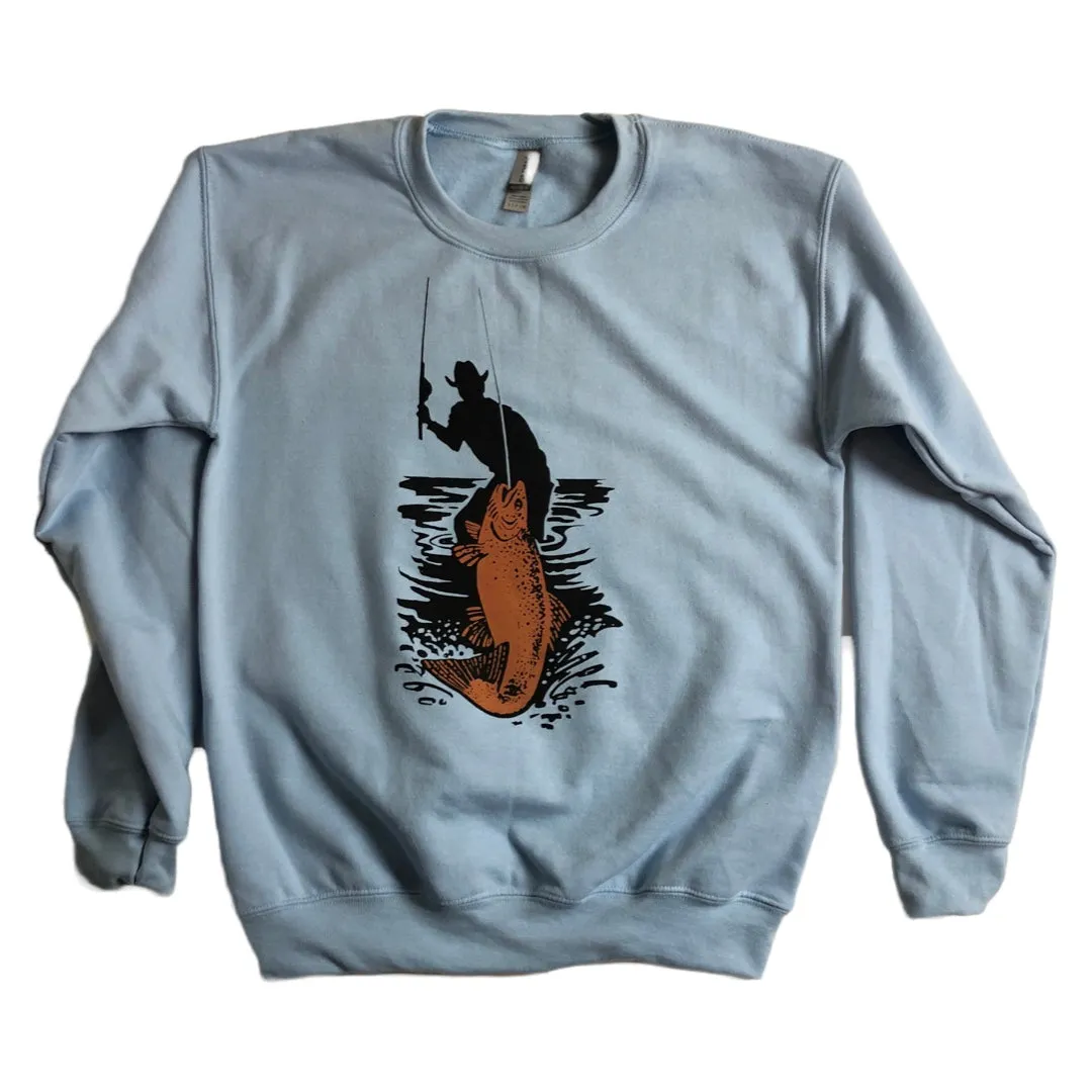 Fishing Cowboy Sweatshirt